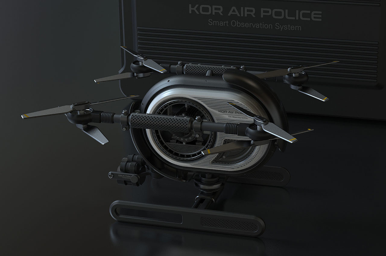 Air marshal drone，Digital，intelligence，KOR，