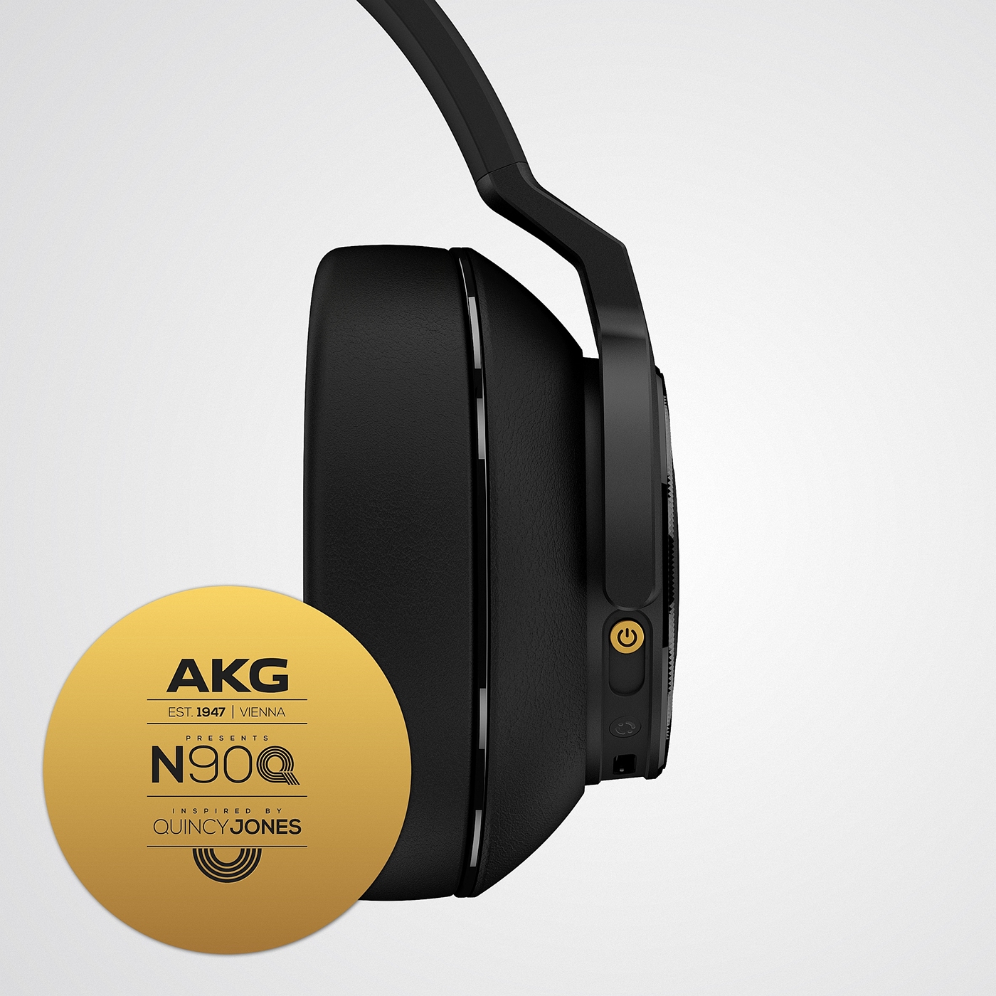 AKG N90Q，black，yellow，headset，equipment，