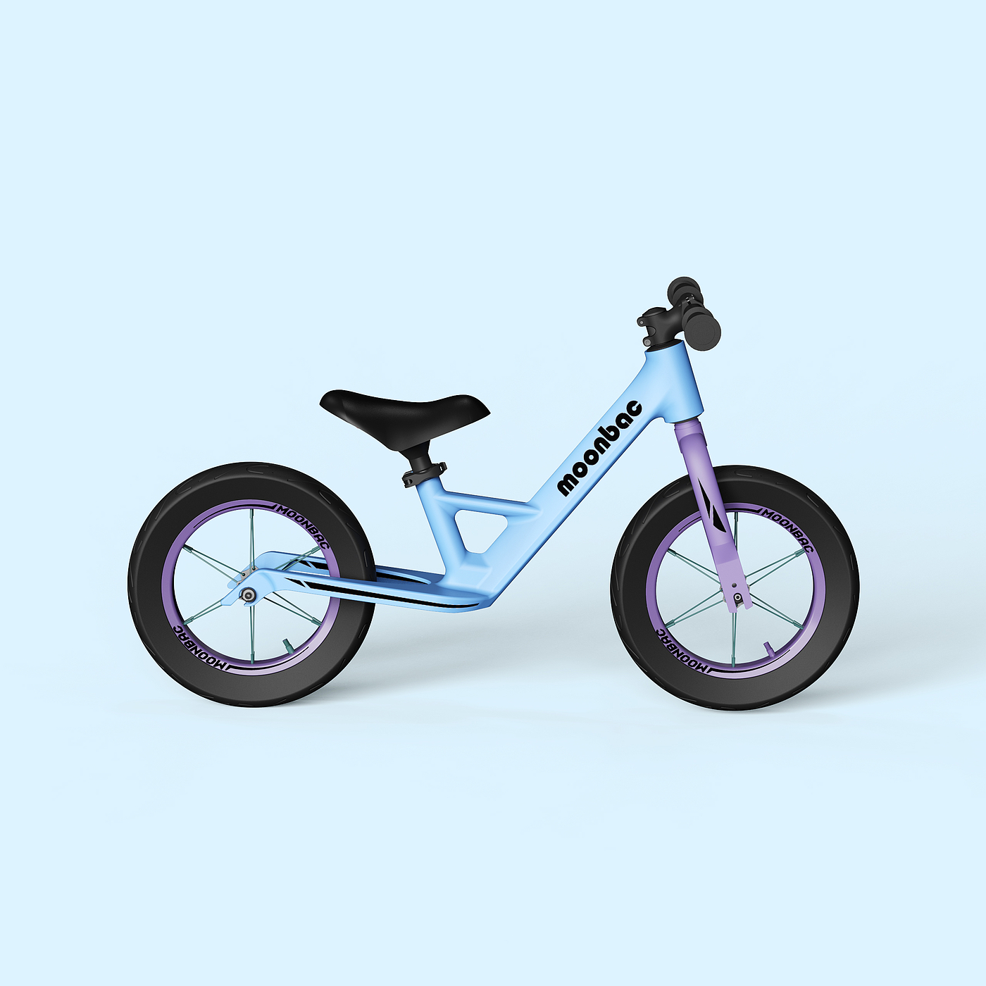 Children's scooter，Product color matching，Keyshot rendering，