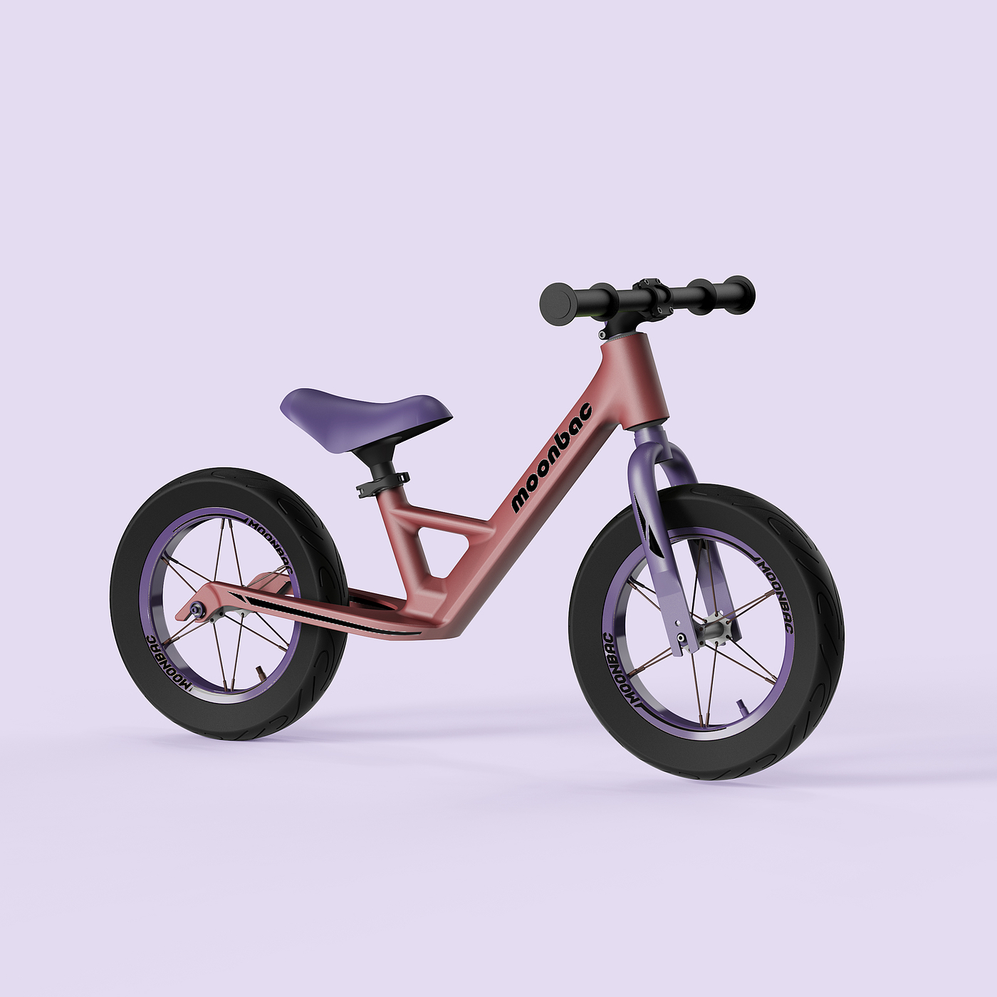 Children's scooter，Product color matching，Keyshot rendering，