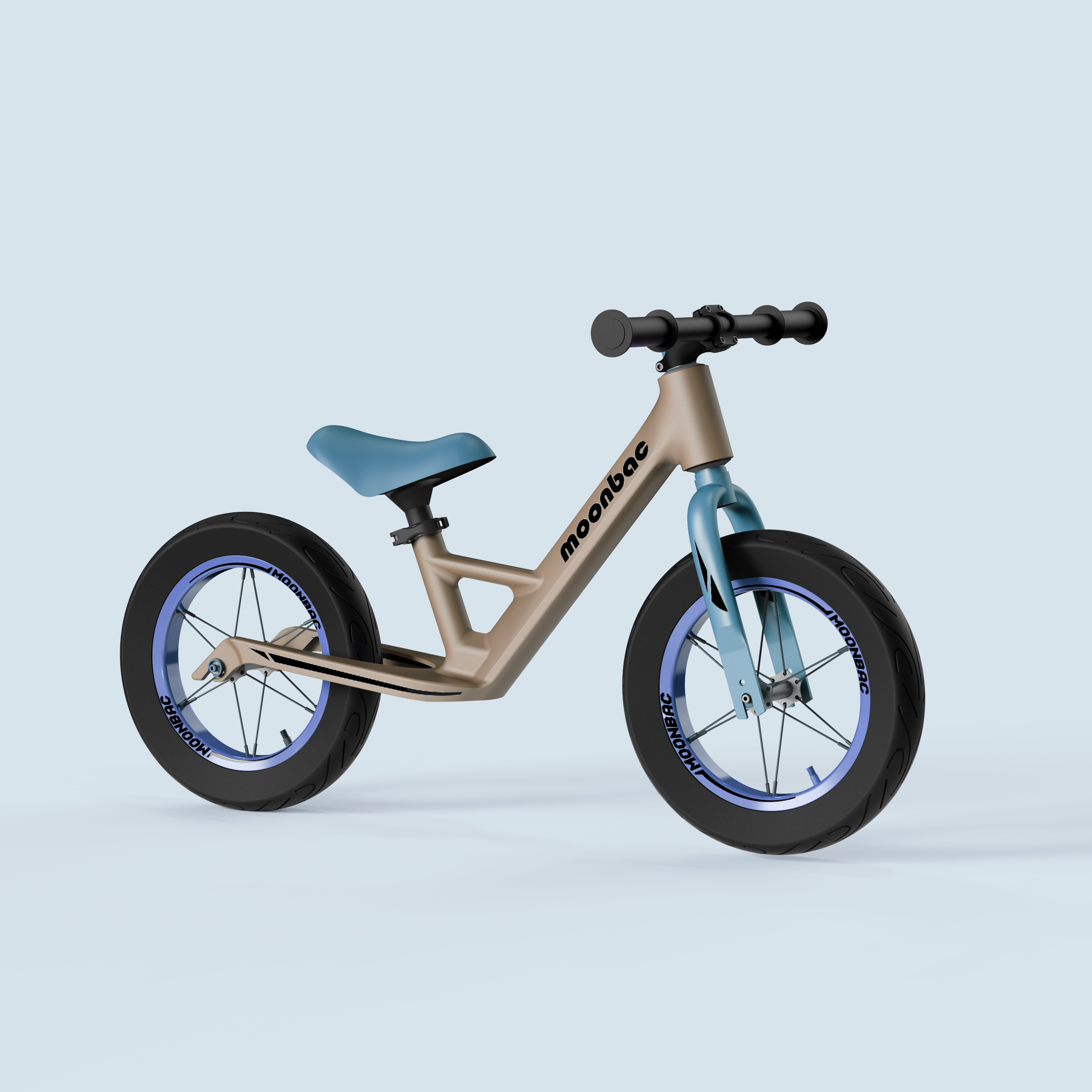 Children's scooter，Product color matching，Keyshot rendering，