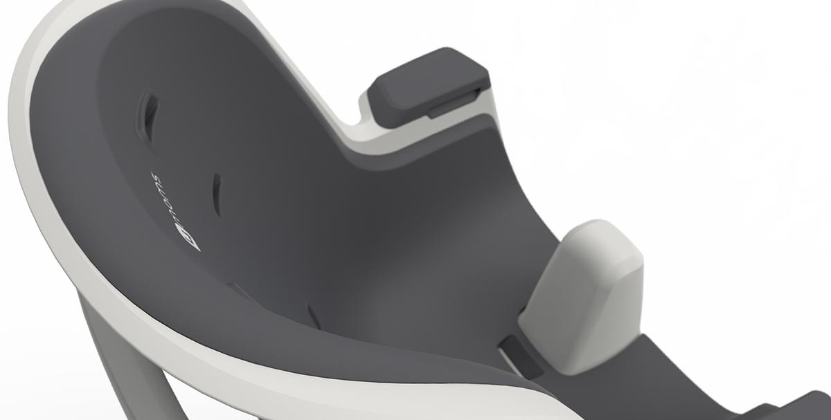 4moms，Baby high seat，product design，industrial design，