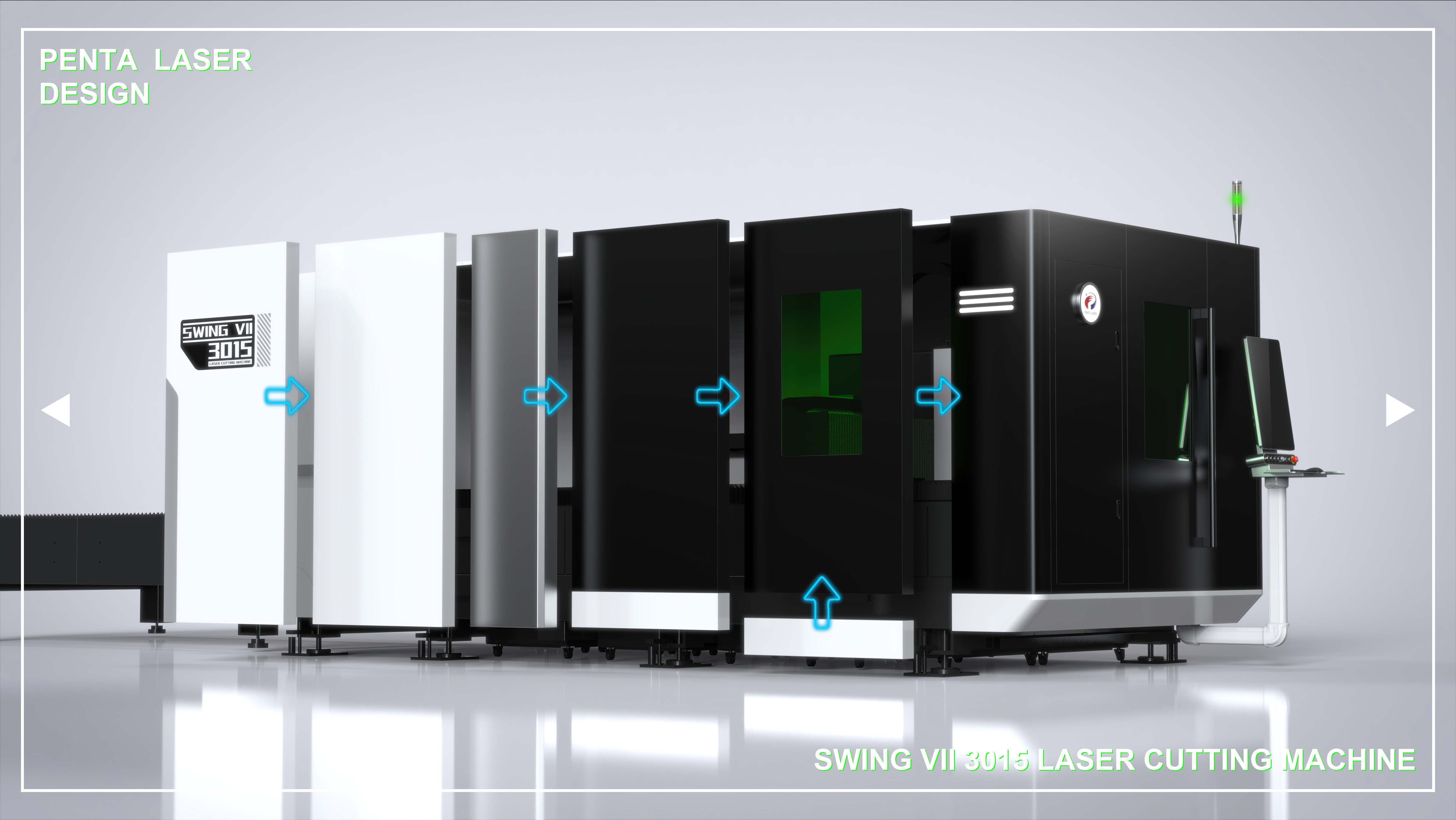 New SWING7 3015 Export Edition Laser Cutting，