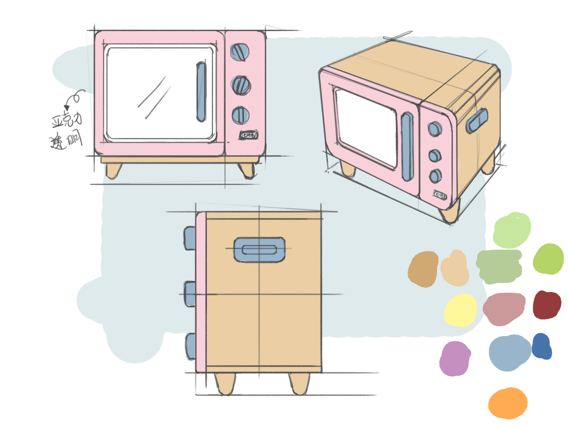 Children's furniture，Hand drawn sketch of product，furniture design ，Children's creativity，Furniture Sketch，Home furniture，