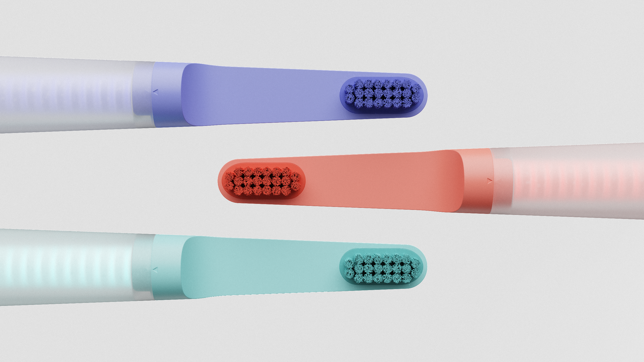 packing design，visualization，brand，toothbrush，