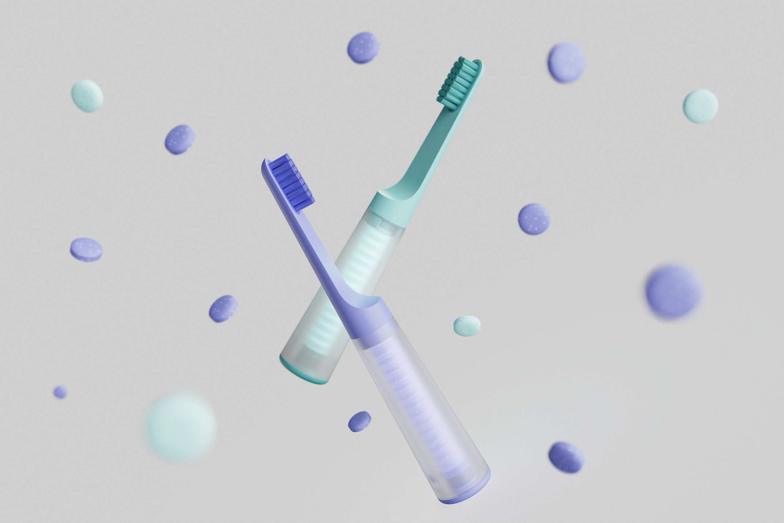 packing design，visualization，brand，toothbrush，