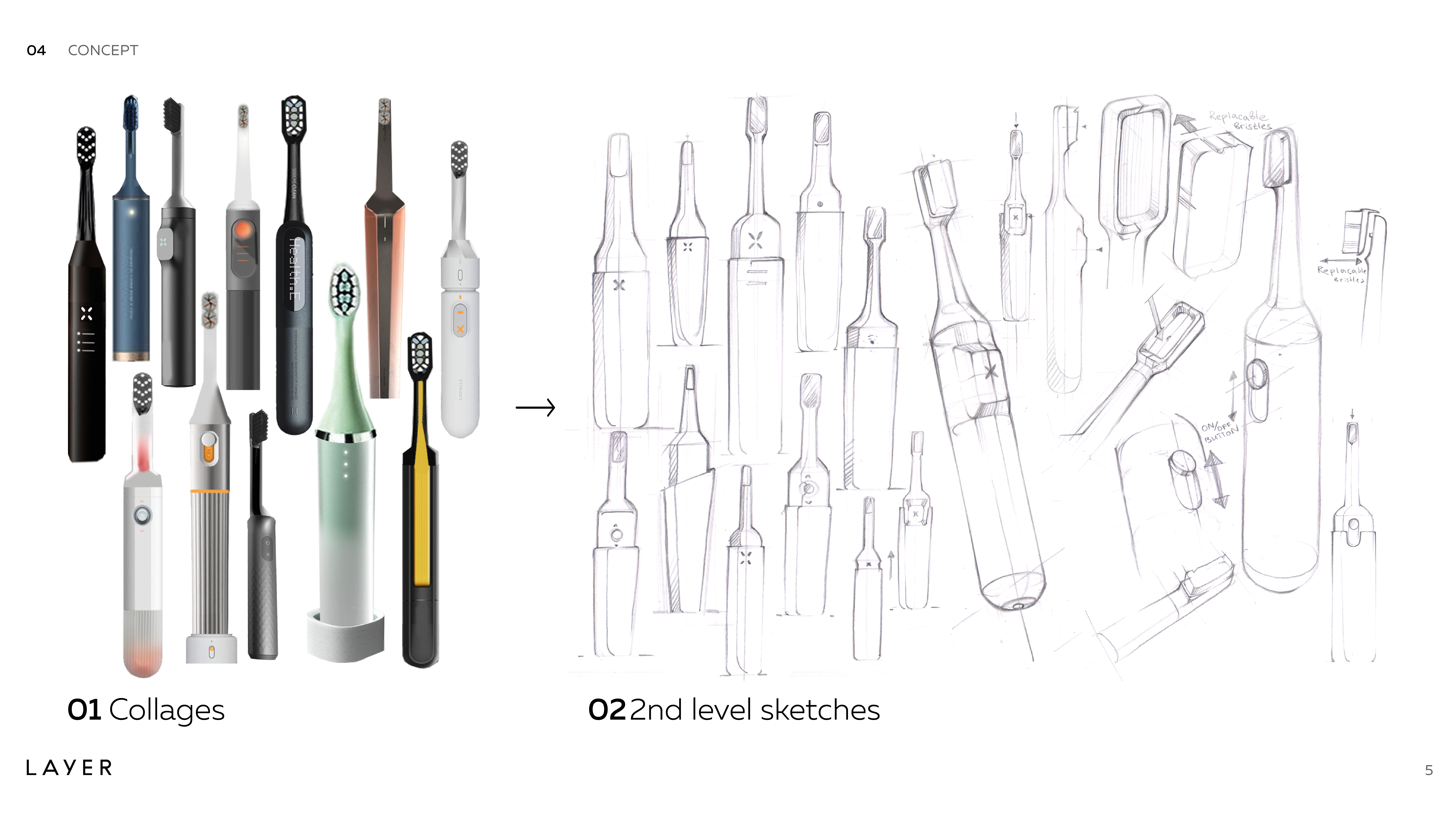 intelligent exchange，toothbrush，layer，