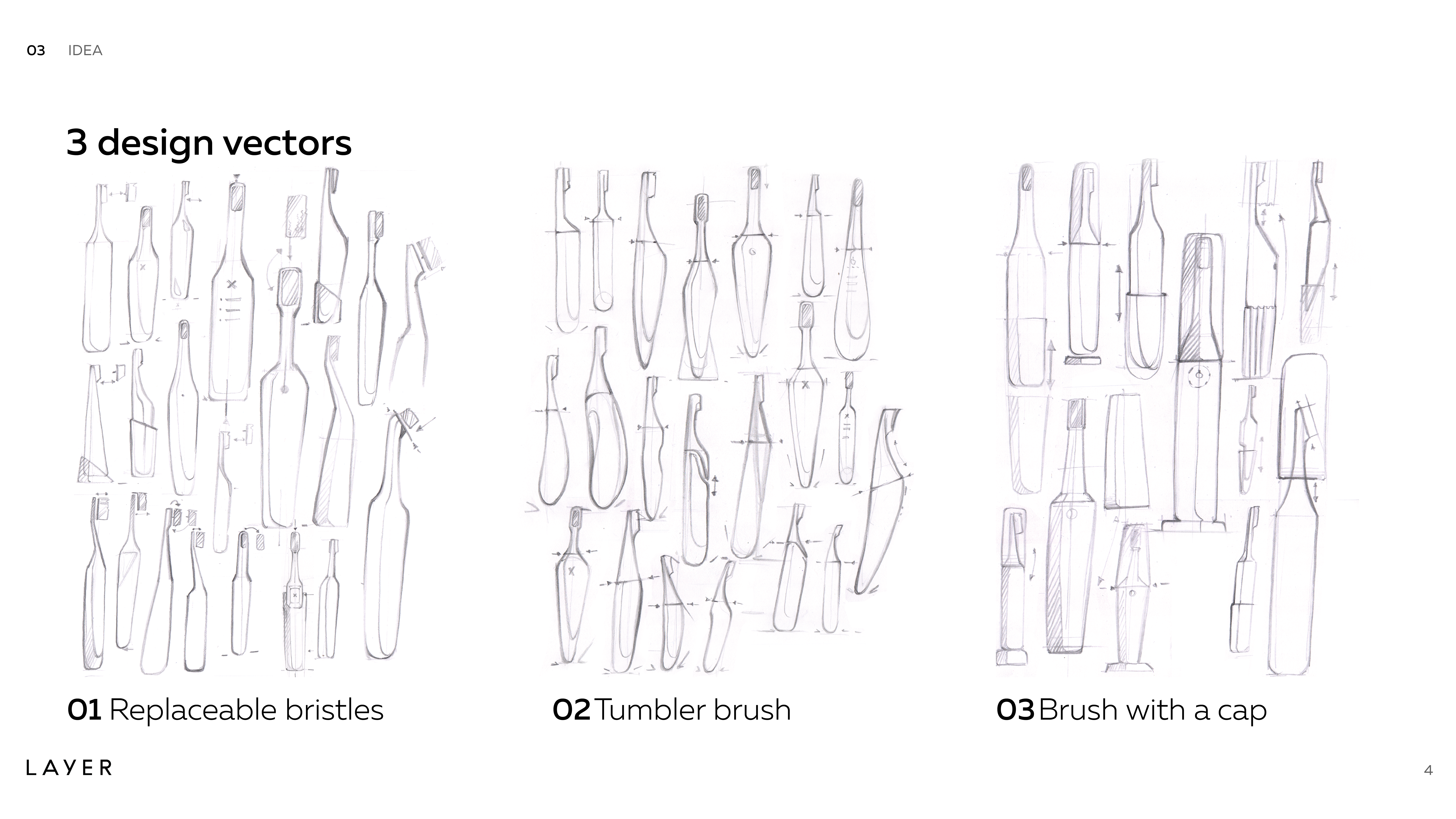 intelligent exchange，toothbrush，layer，