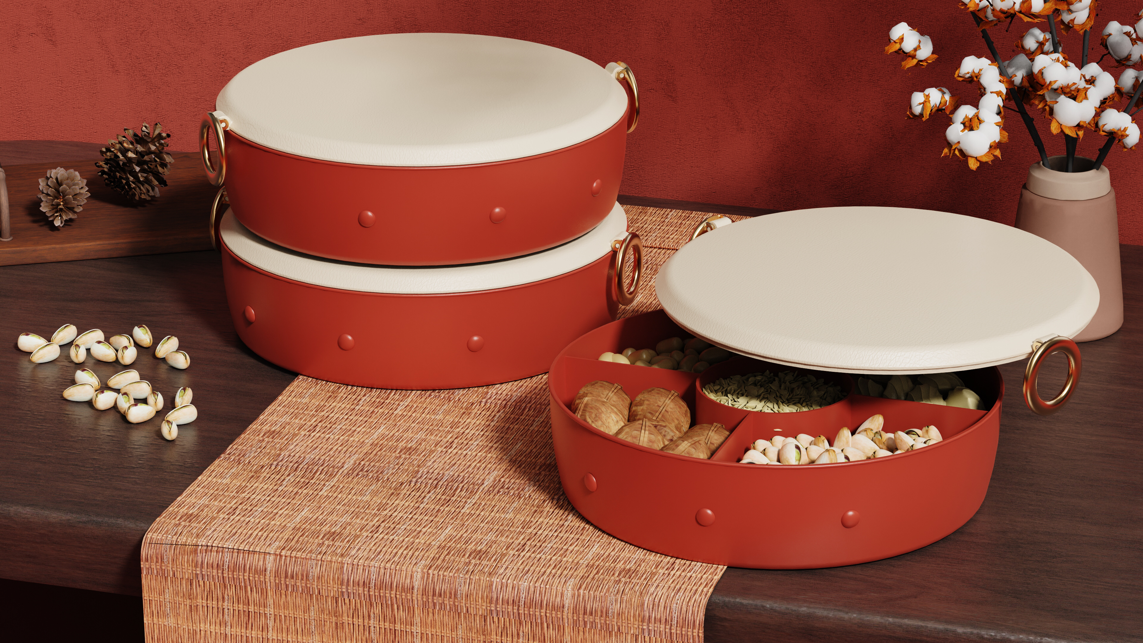 Candy box，originality，Dried fruit box，