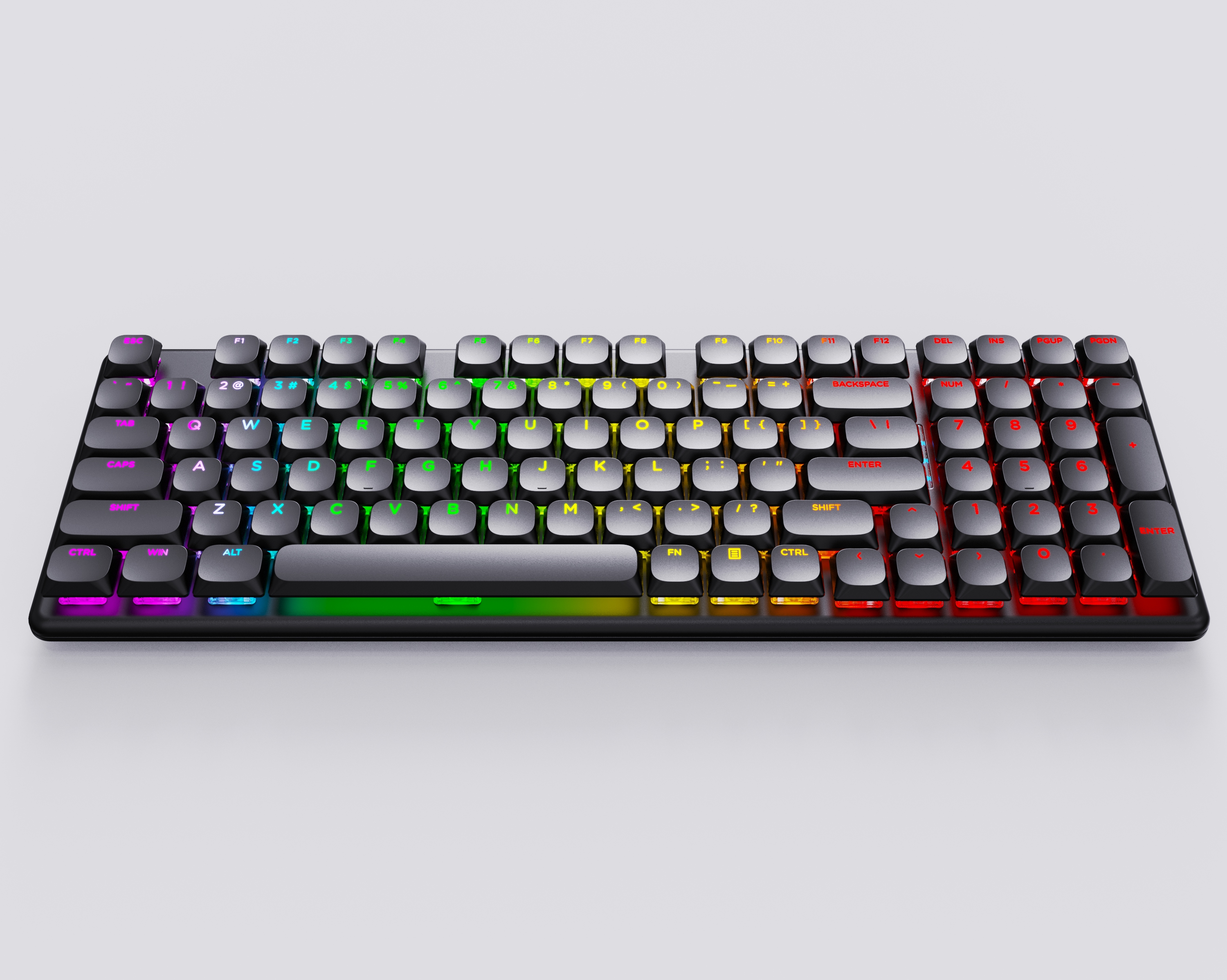 A keyboard with a variety of practical scenarios，