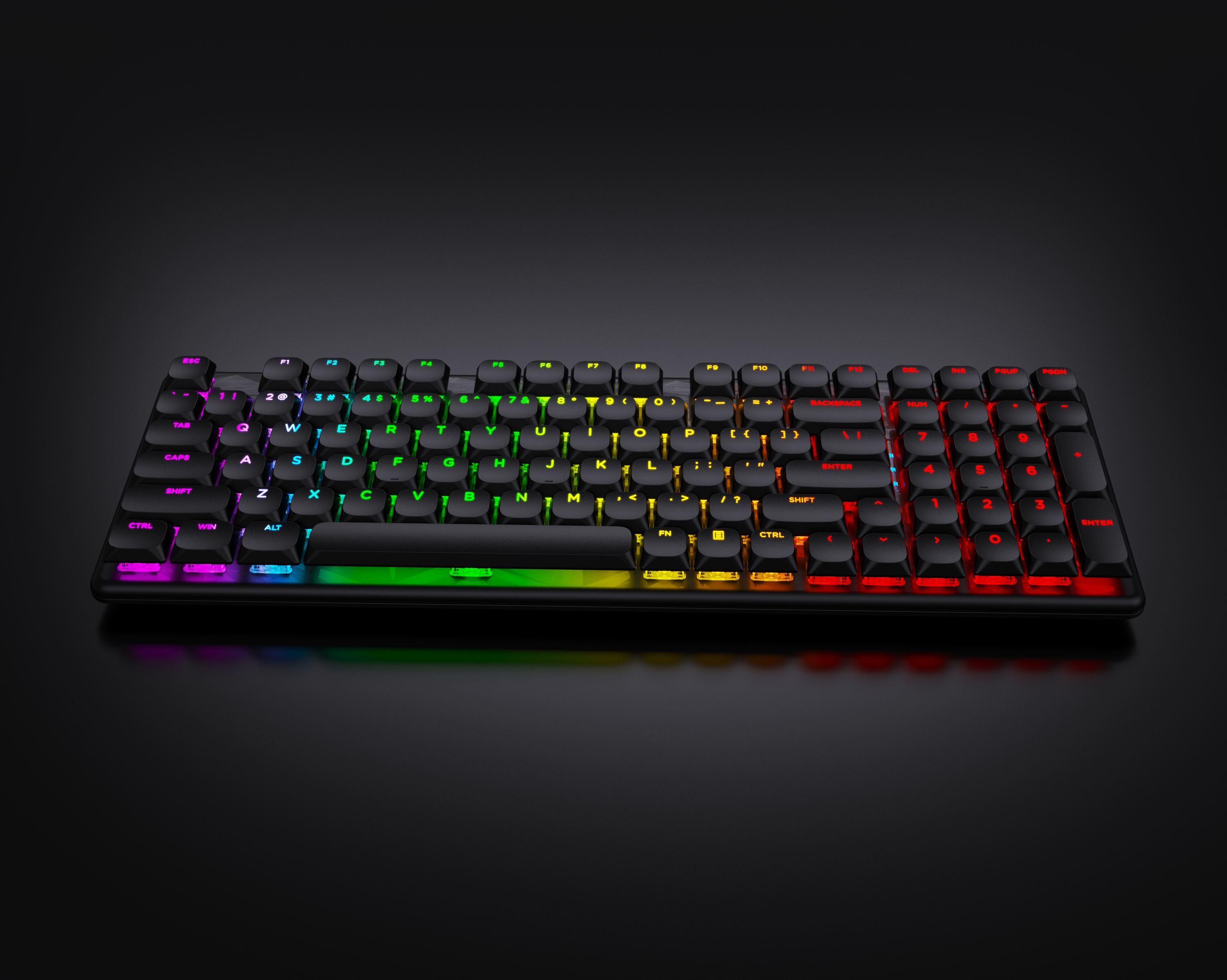 A keyboard with a variety of practical scenarios，