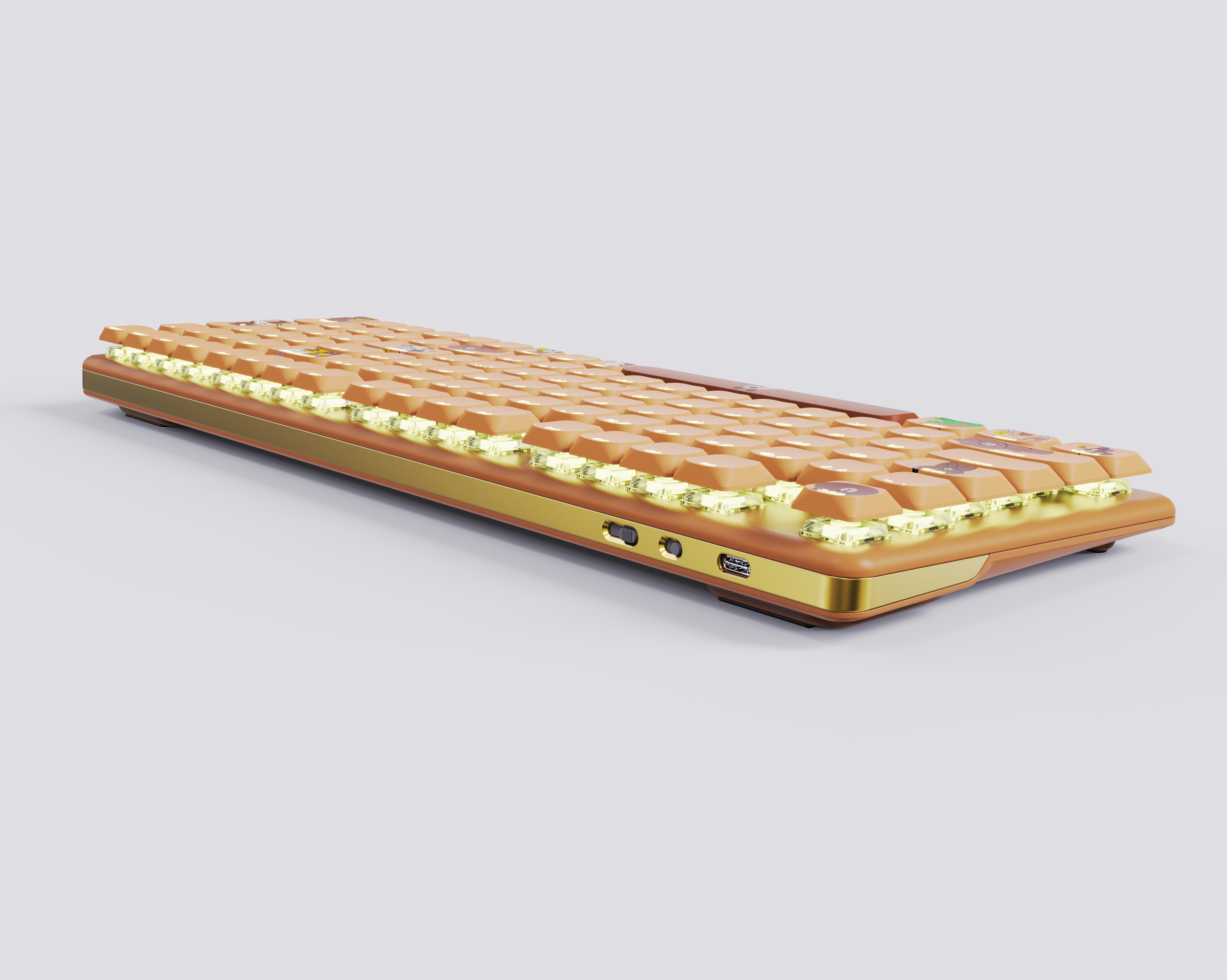 A keyboard with a variety of practical scenarios，