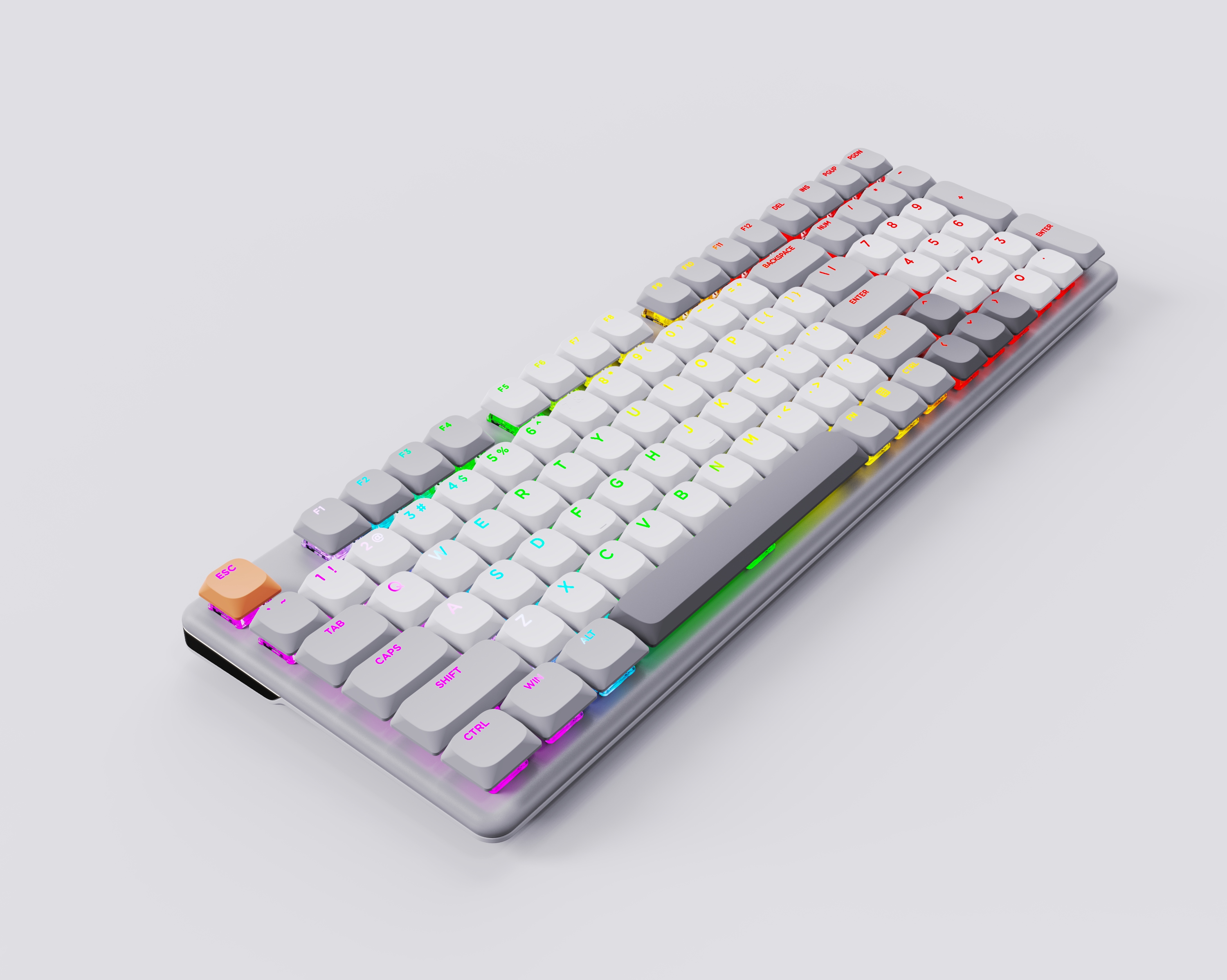 A keyboard with a variety of practical scenarios，