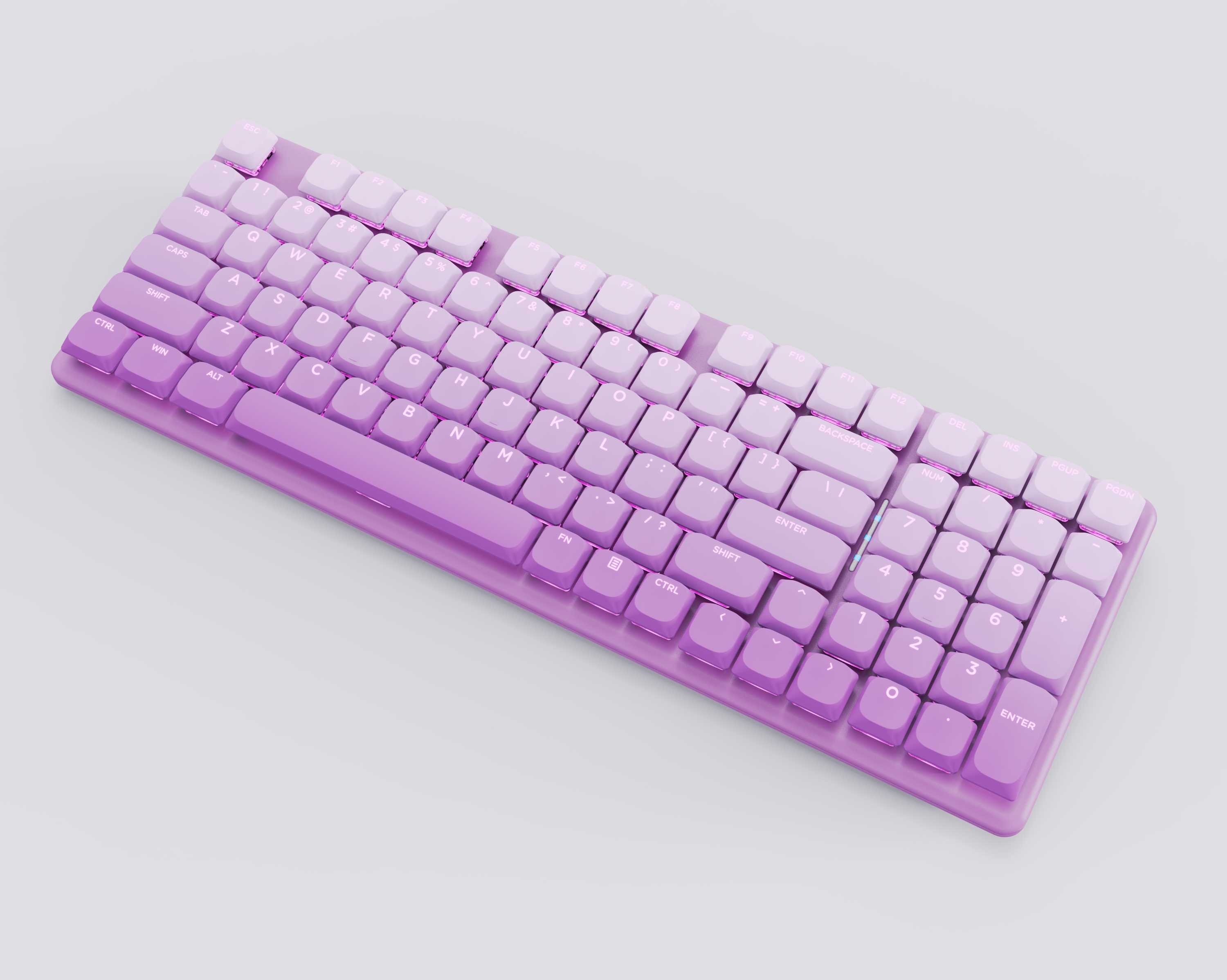 A keyboard with a variety of practical scenarios，