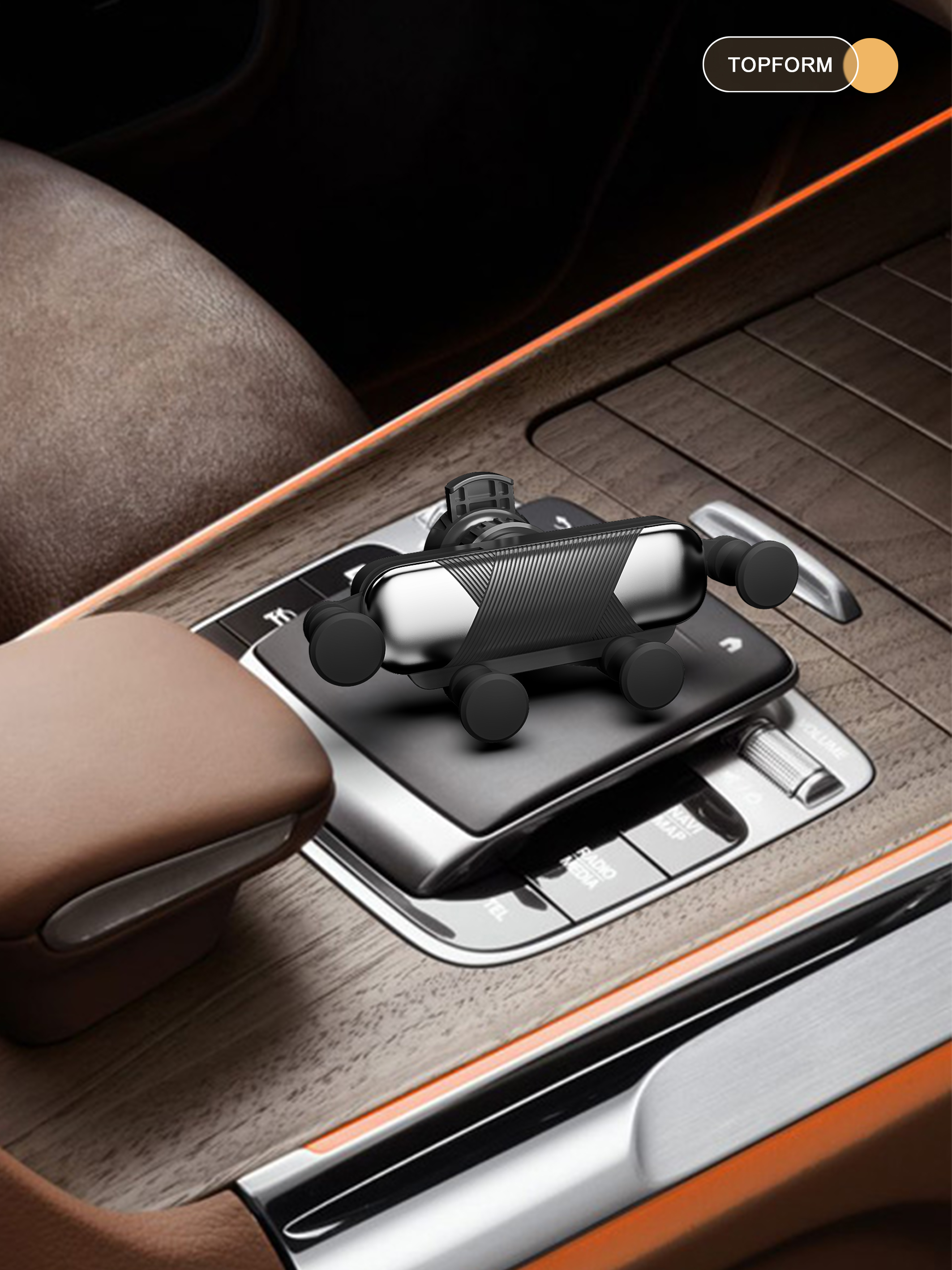 Mobile phone holder，Car products，Gravity mobile phone bracket，