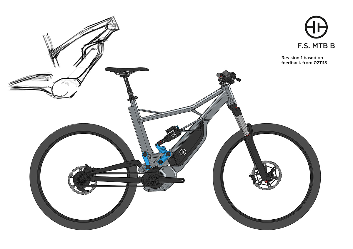 industrial design，conceptual design，vehicle，Electric bicycle，