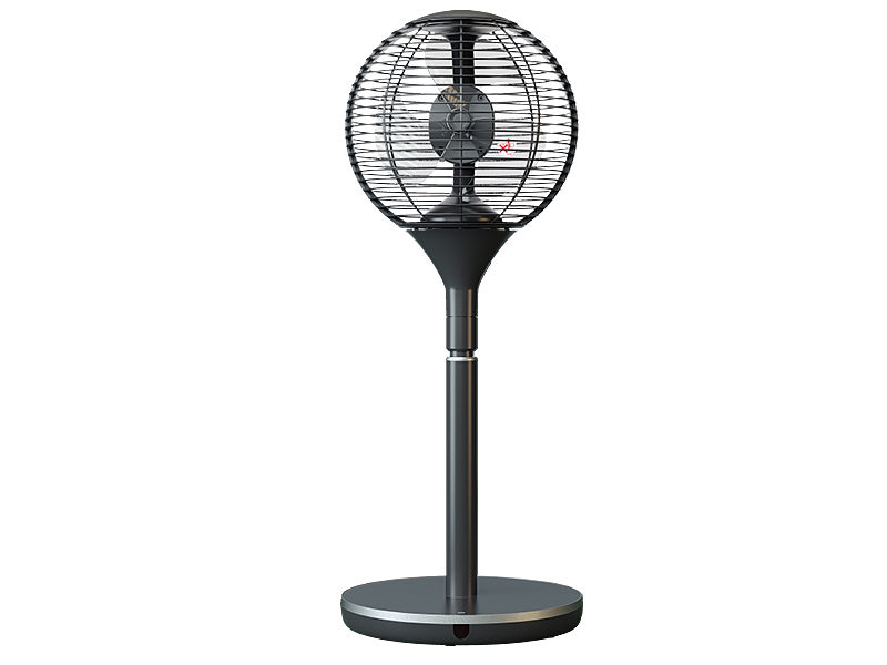 360 degree rotation，Colorful star light，Intelligent voice control，Spherical fan head design，