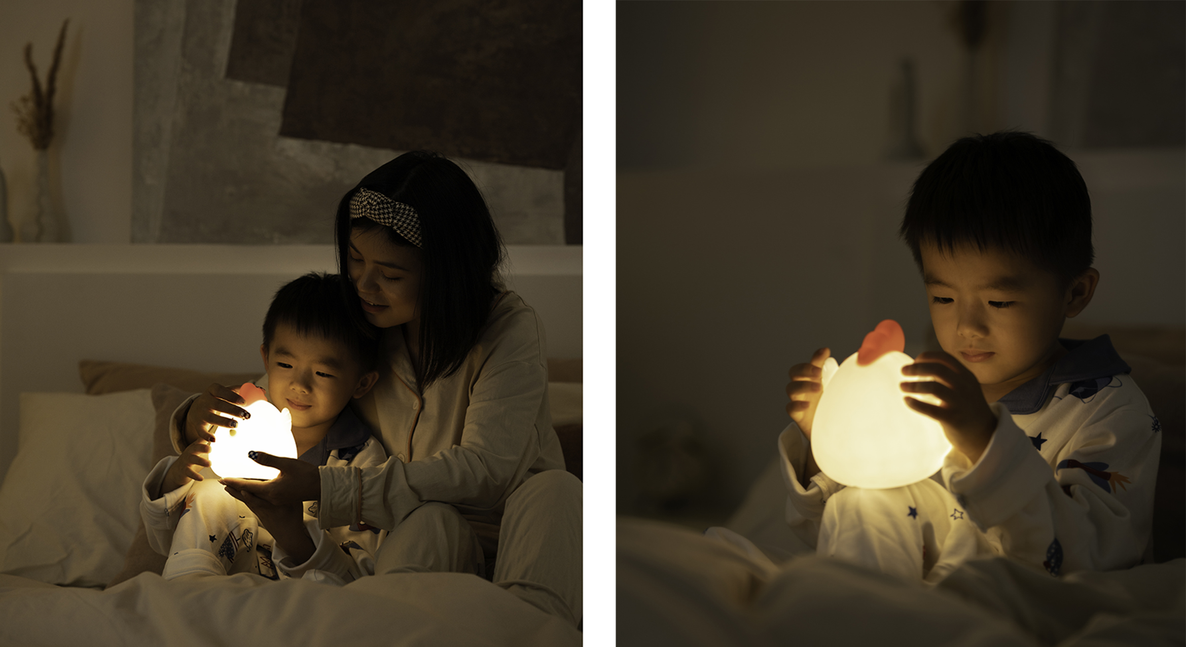 chick，Silicone lamp，Breast feeding lamp，