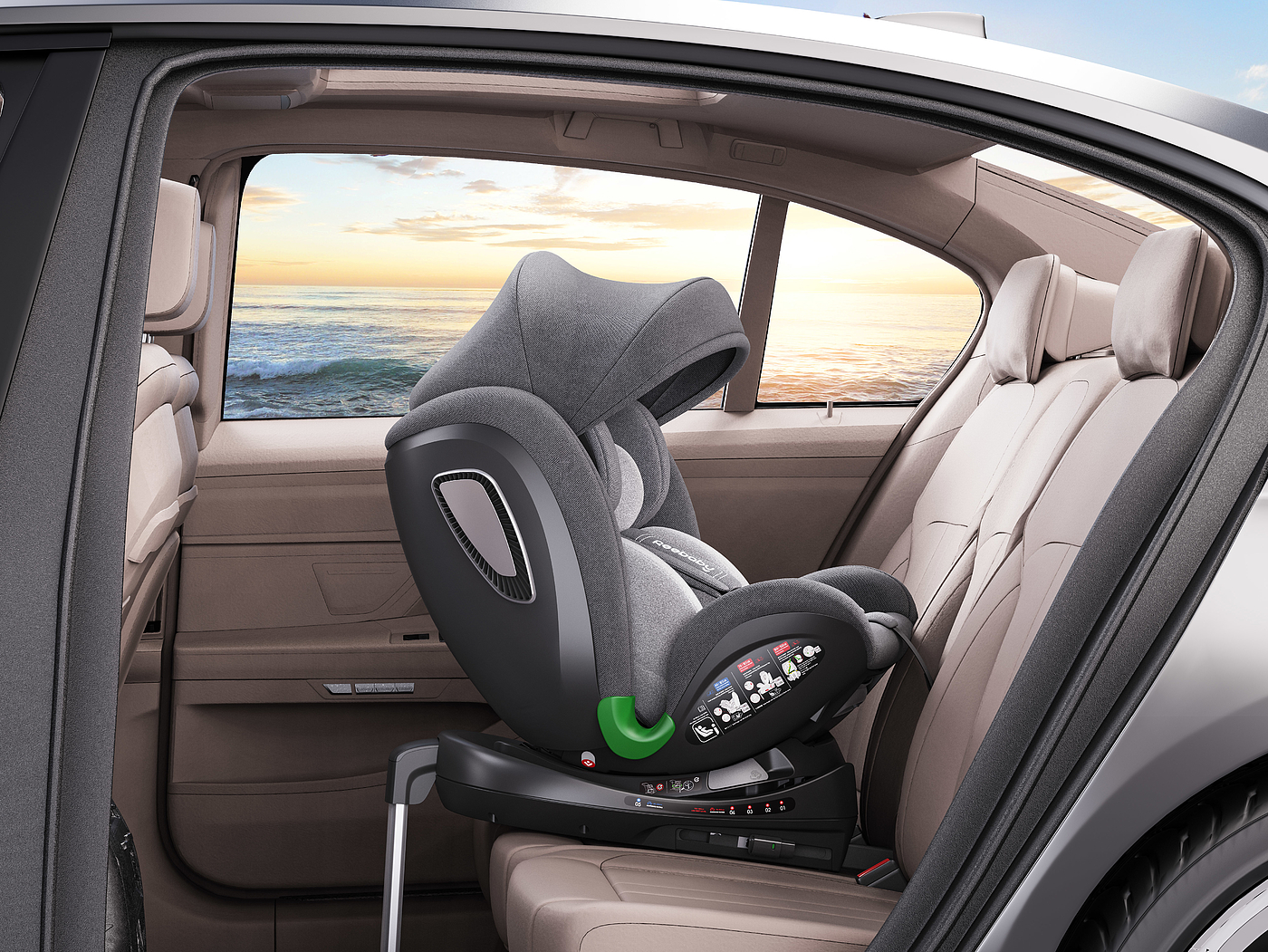 E-commerce details，Safety seat，Maternal and infant products，Child mother and baby，Product rendering，