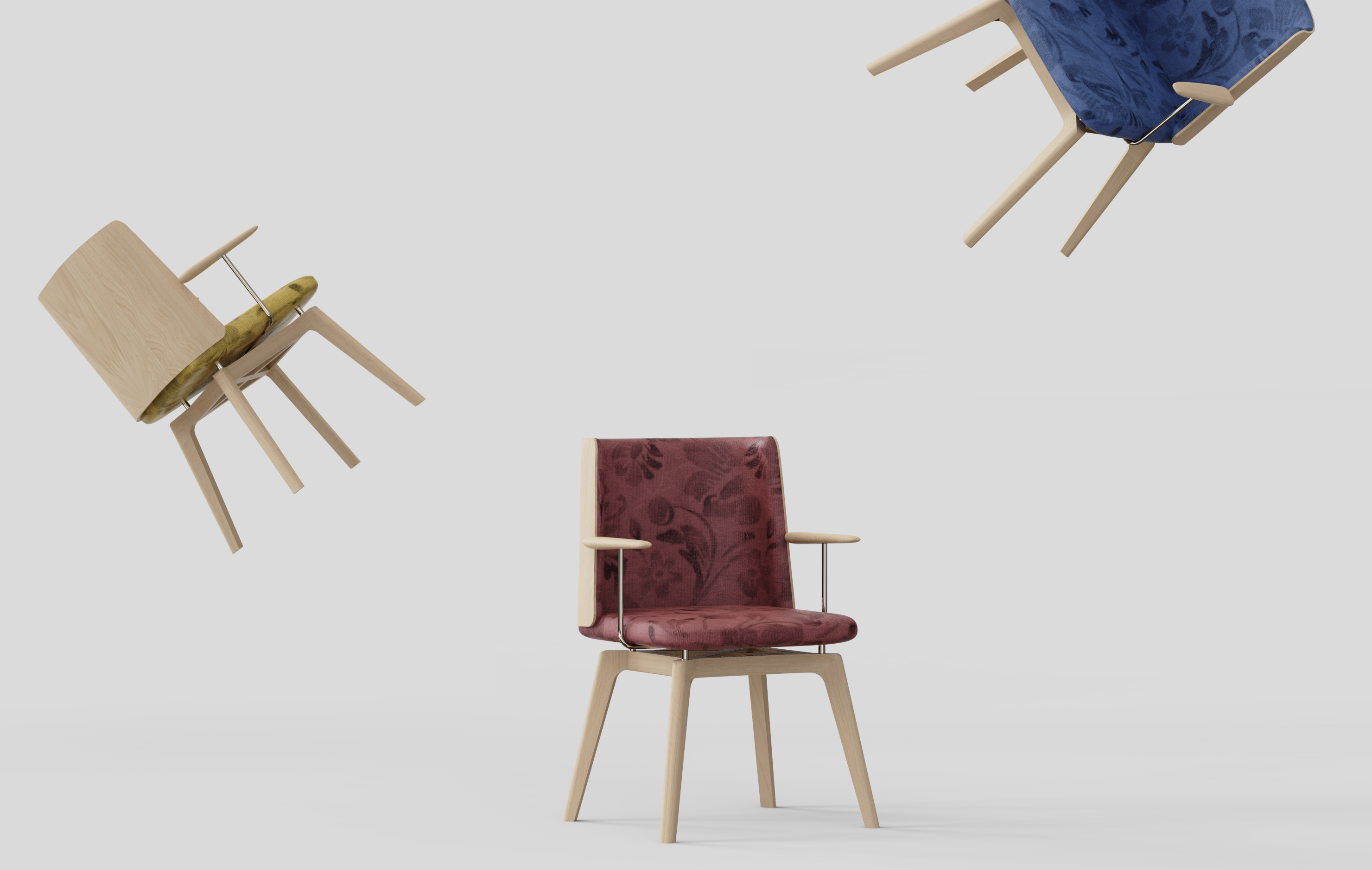 Dining chairs, restaurant，