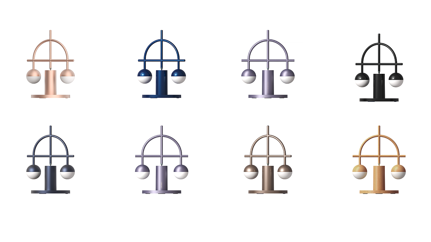 Rotary lamp，Lybra，Balance，