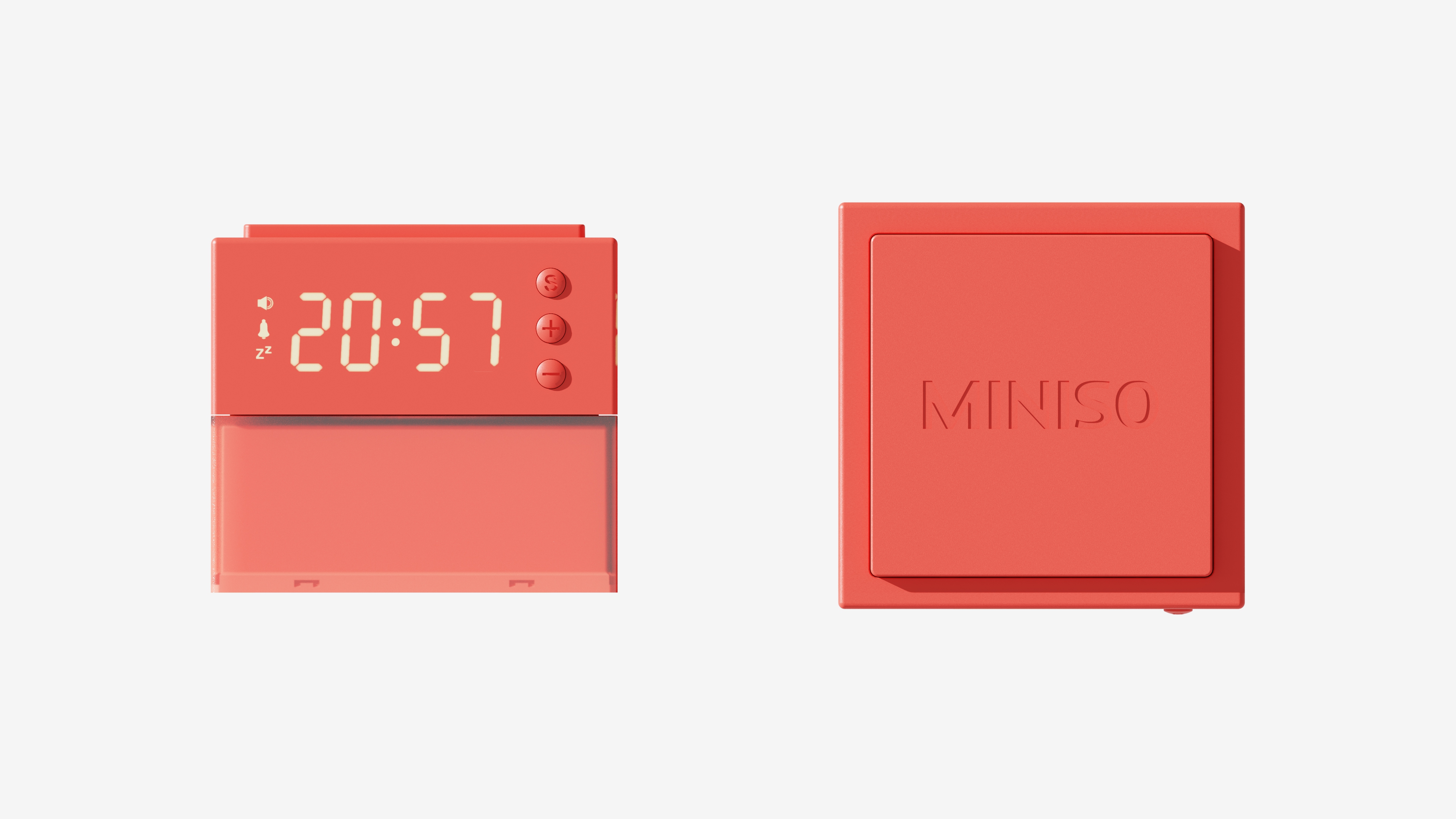 Rubik's cube alarm clock，alarm clock，clock，MINISO，SCREEN，SANDSIGN，