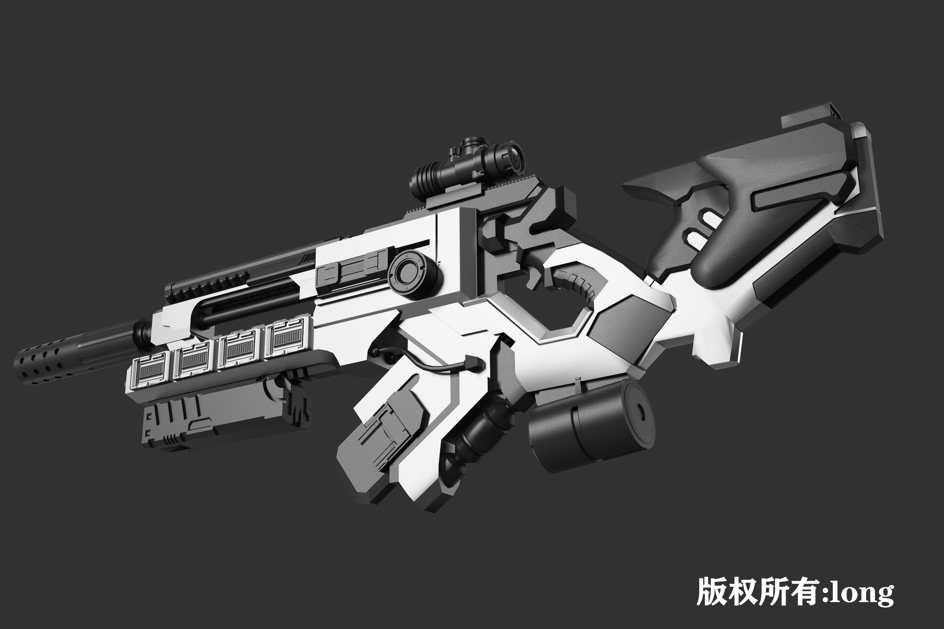 arms，science fiction，Space，firearms，gun，sniper rifle，Murder，bullet，