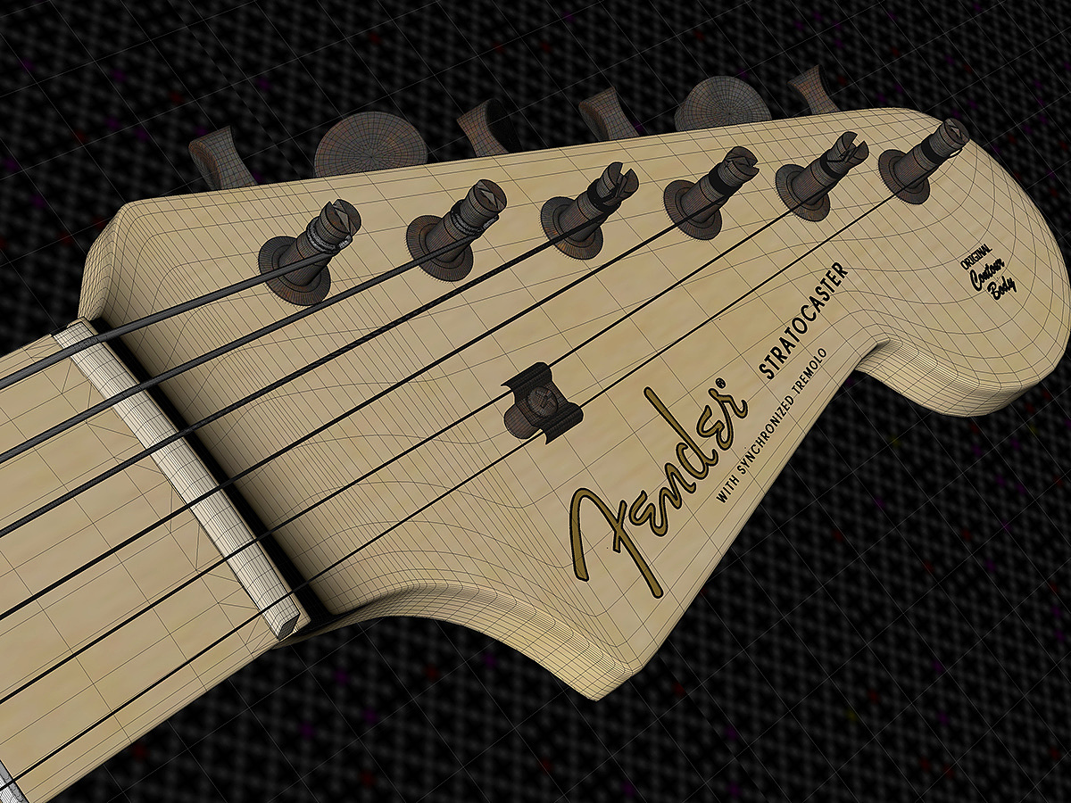 Fender，Electric guitar，Musical Instruments，product design，