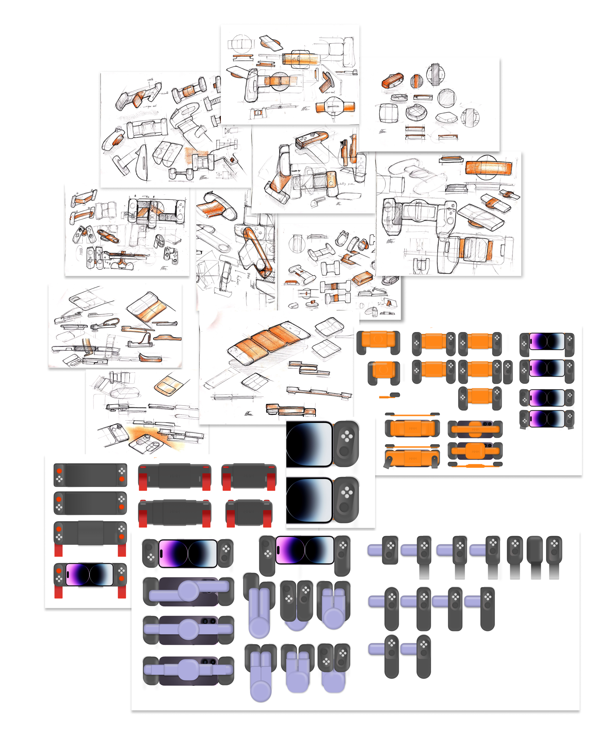 PocketPlay，Game controller，MagSafe，fold，