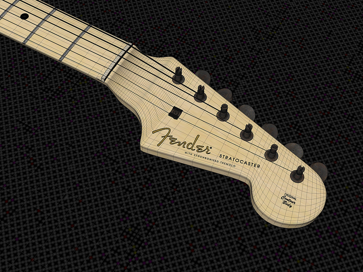 Fender，Electric guitar，Musical Instruments，product design，