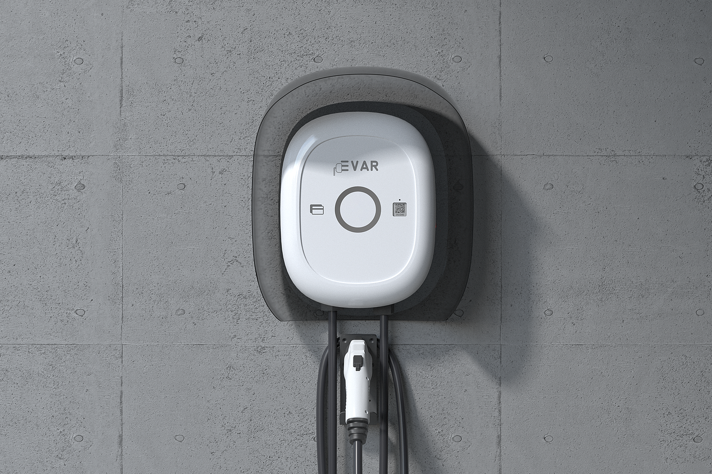 Smart electric car，Charger，appearance，App UI，