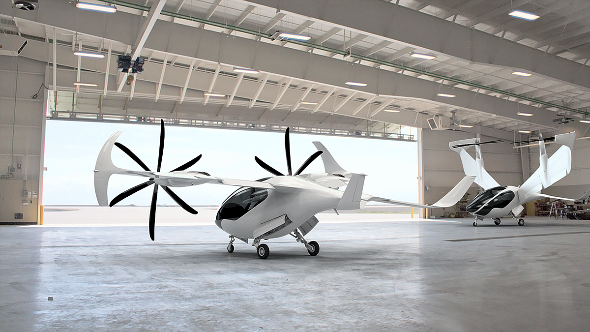Tilt Wing，锥形机翼，飞机，交通工具，