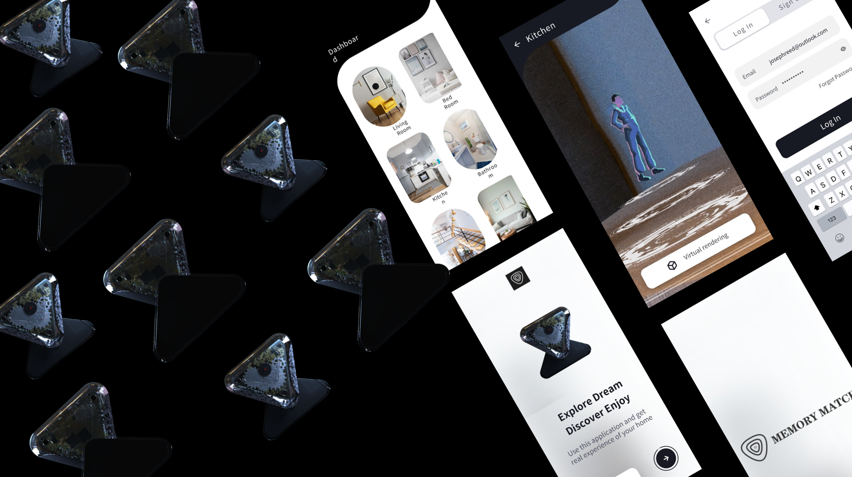 conceptual design，future，Aging products，Holographic projection，