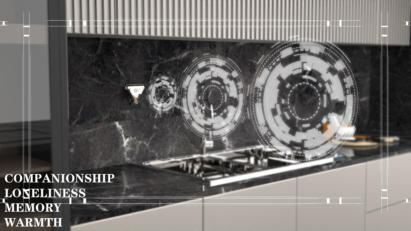 conceptual design，future，Aging products，Holographic projection，