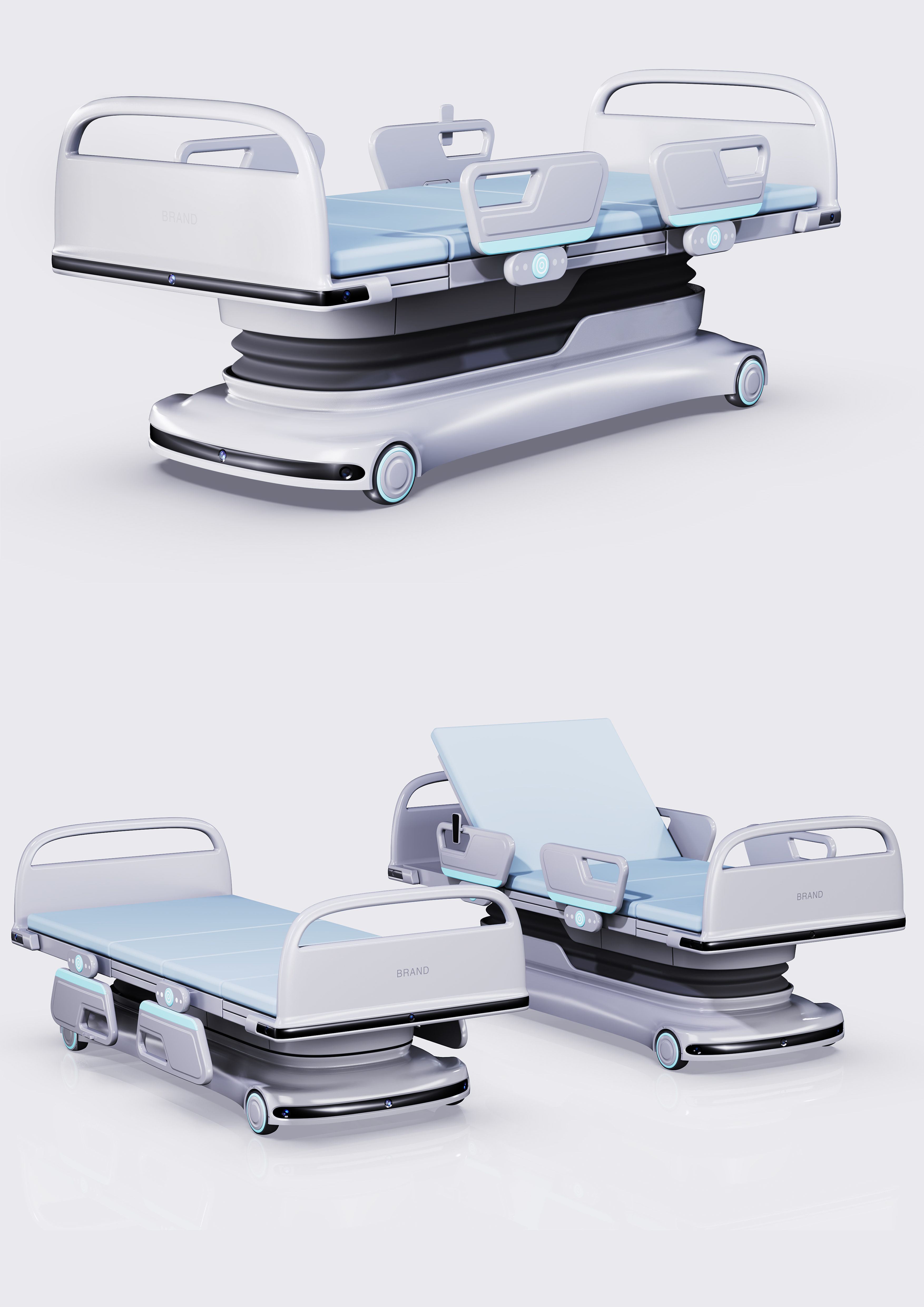 concept，intelligence，medical apparatus and instruments，Medical bed，