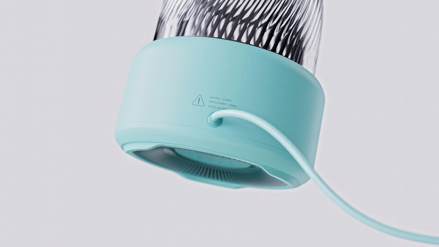 household electrical appliances，Kitchen appliances，Air fryer，rhino，keyshot，modeling，Render，product design，