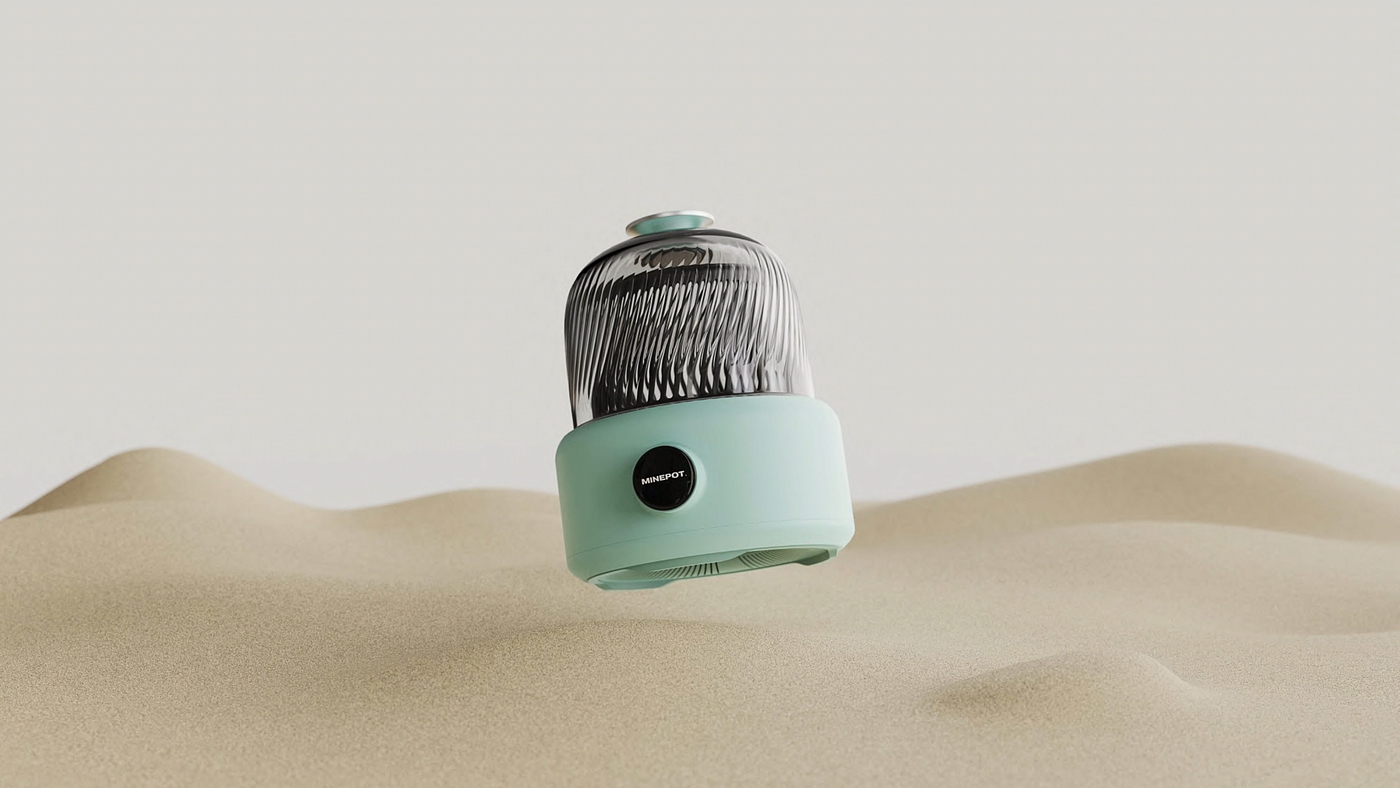 household electrical appliances，Kitchen appliances，Air fryer，rhino，keyshot，modeling，Render，product design，