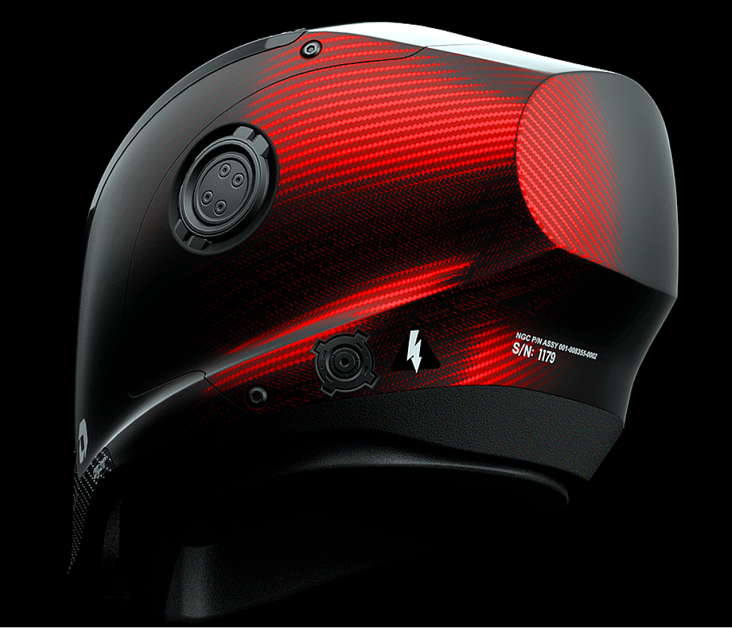Helmet design，