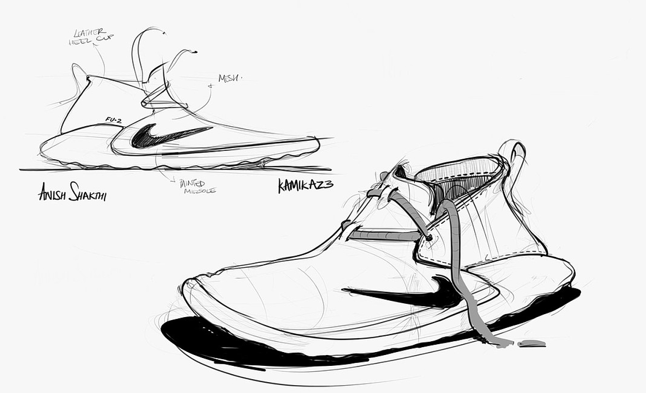 Shoe design，