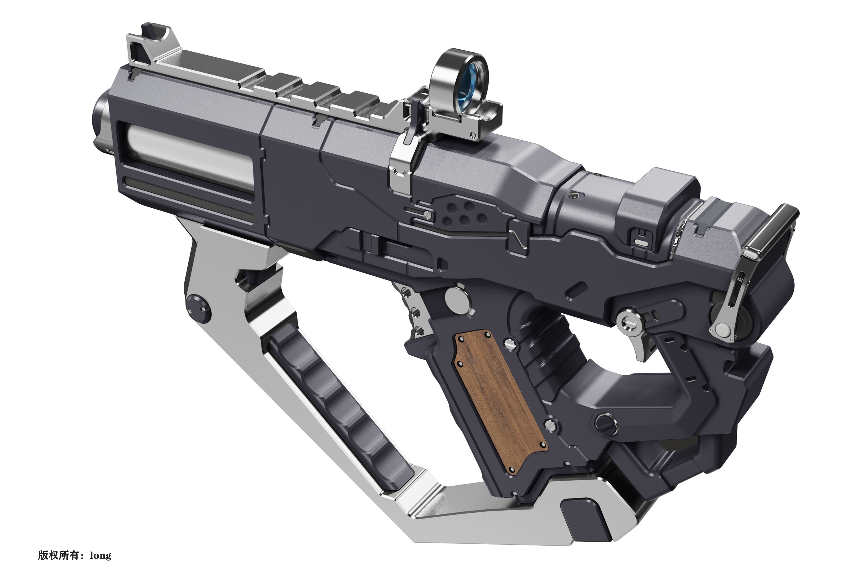 Submachine gun，gun，arms，science fiction，Space，sub-era，