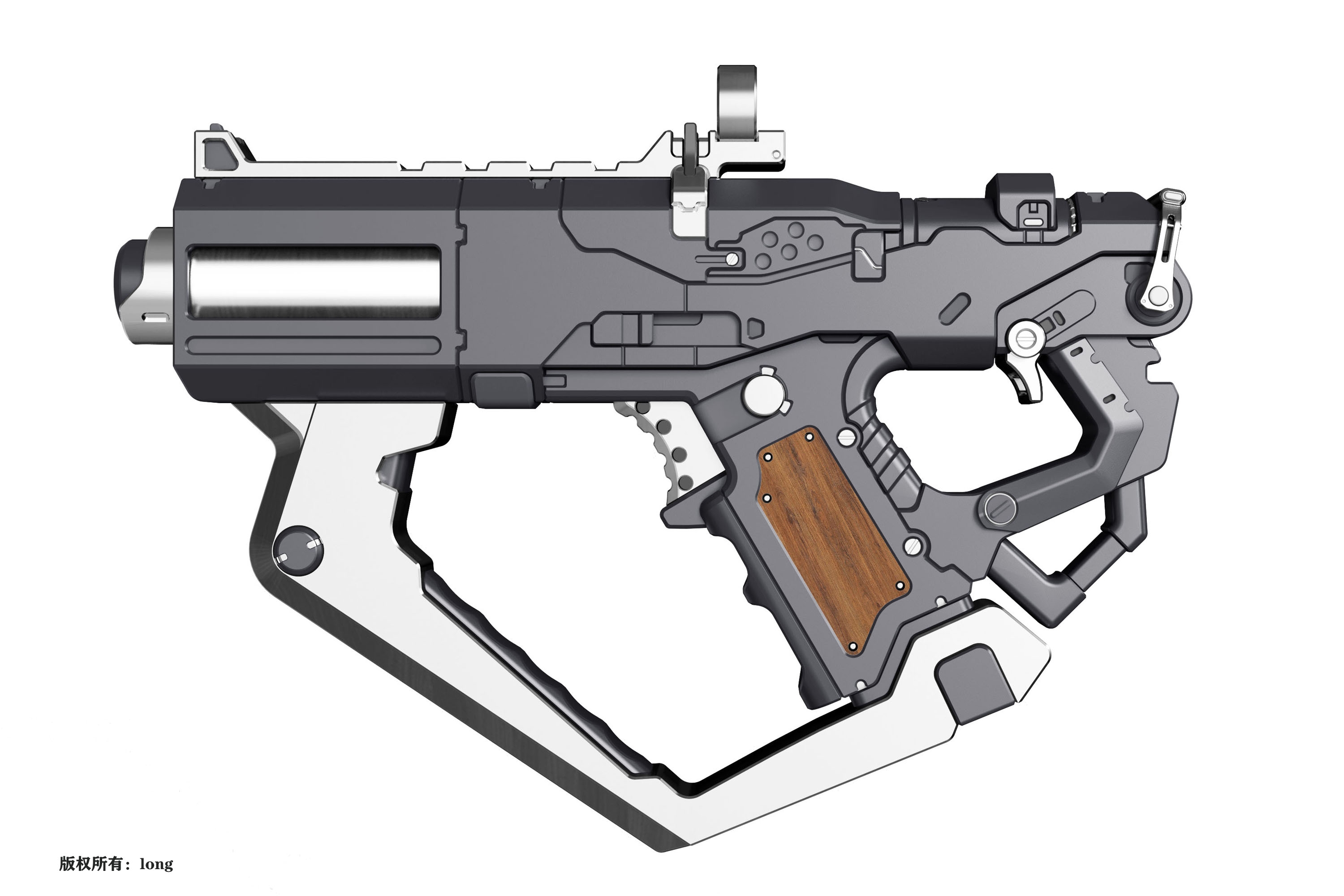 Submachine gun，gun，arms，science fiction，Space，sub-era，