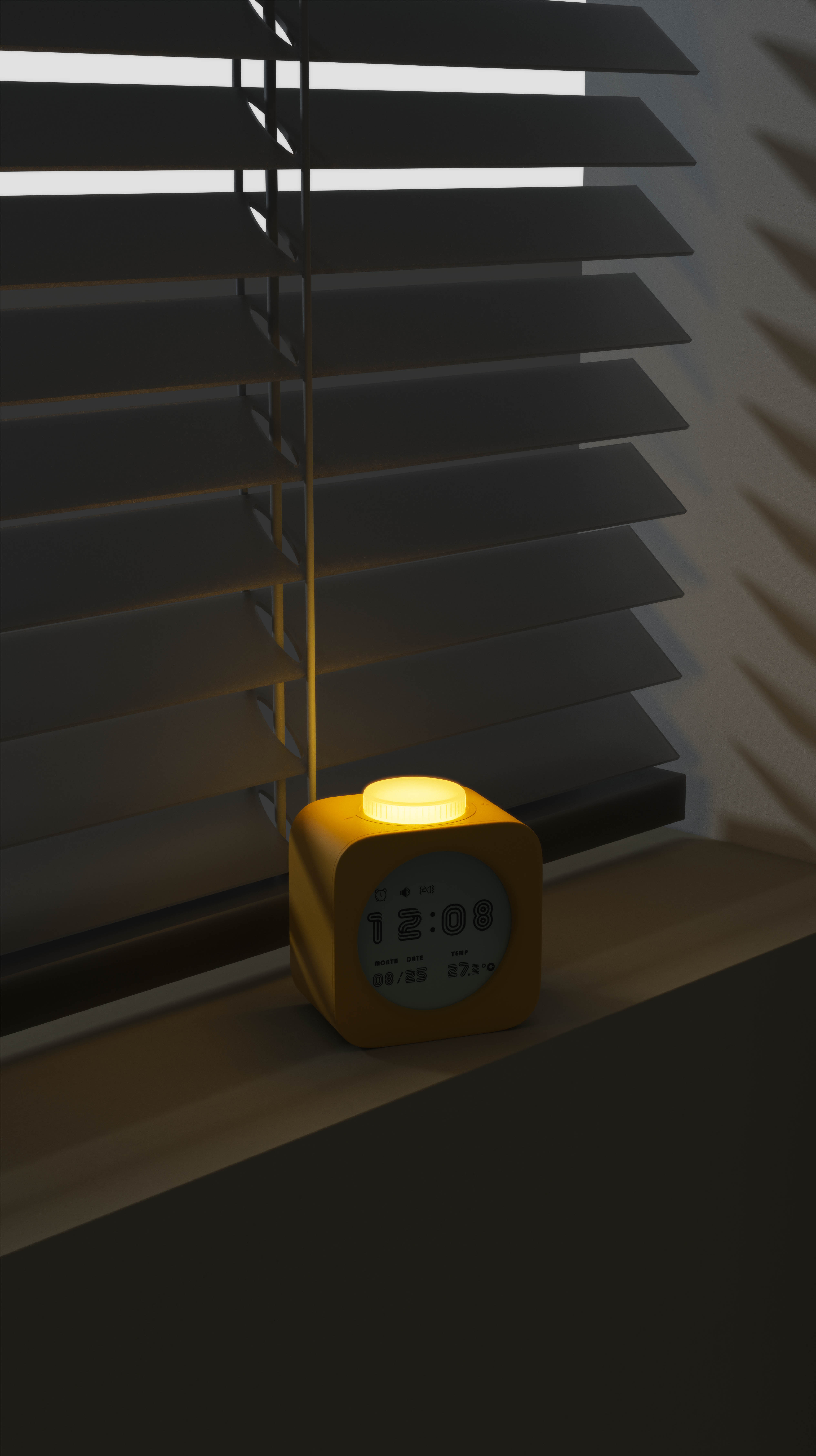 alarm clock，Night light，