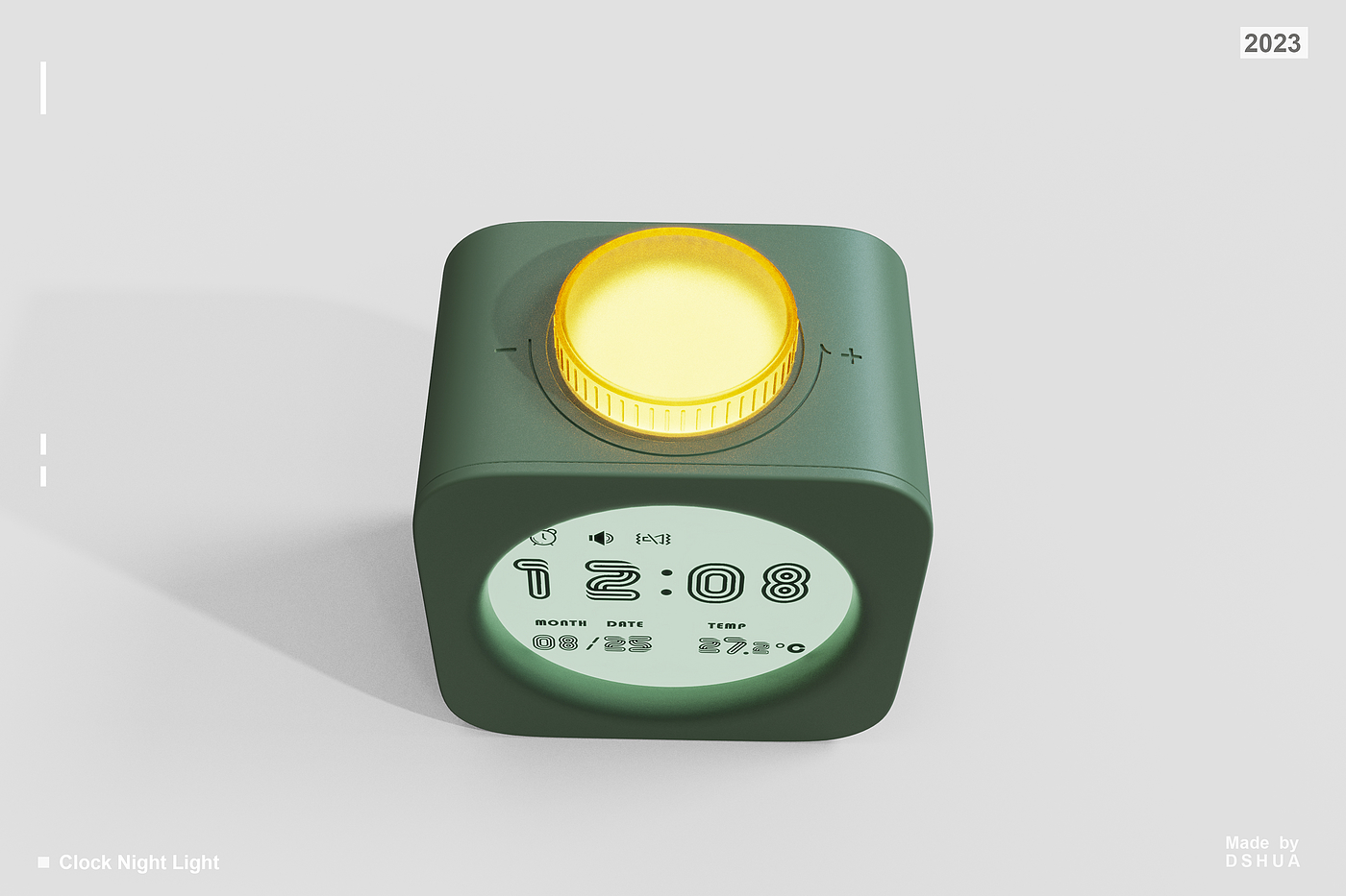 alarm clock，Night light，