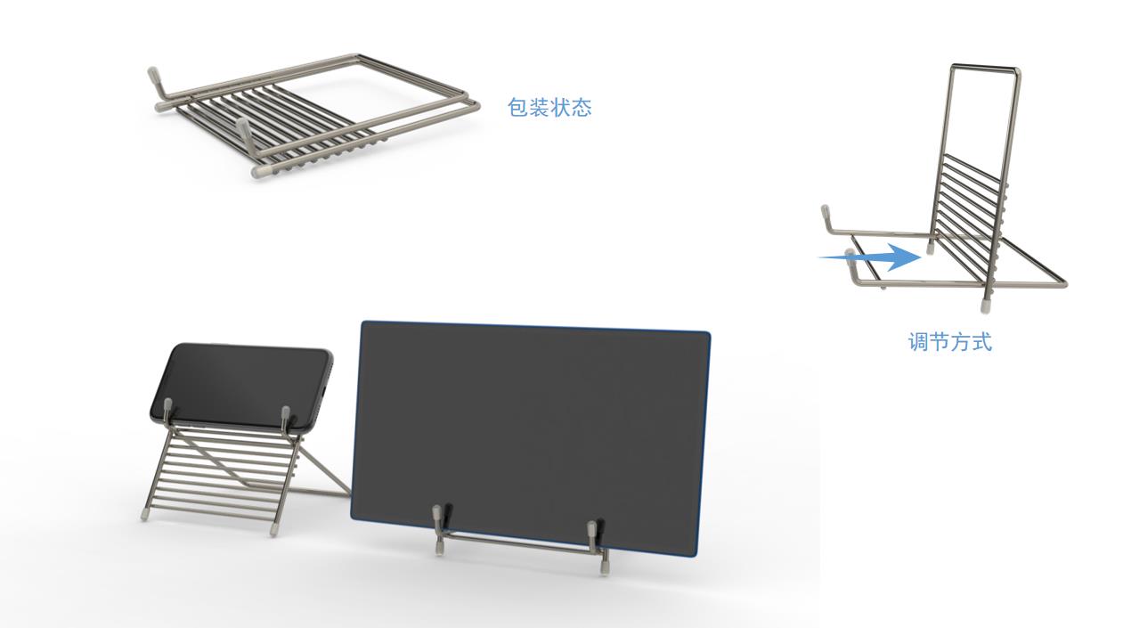 Mobile phone bracket, ip rack, menu rack，