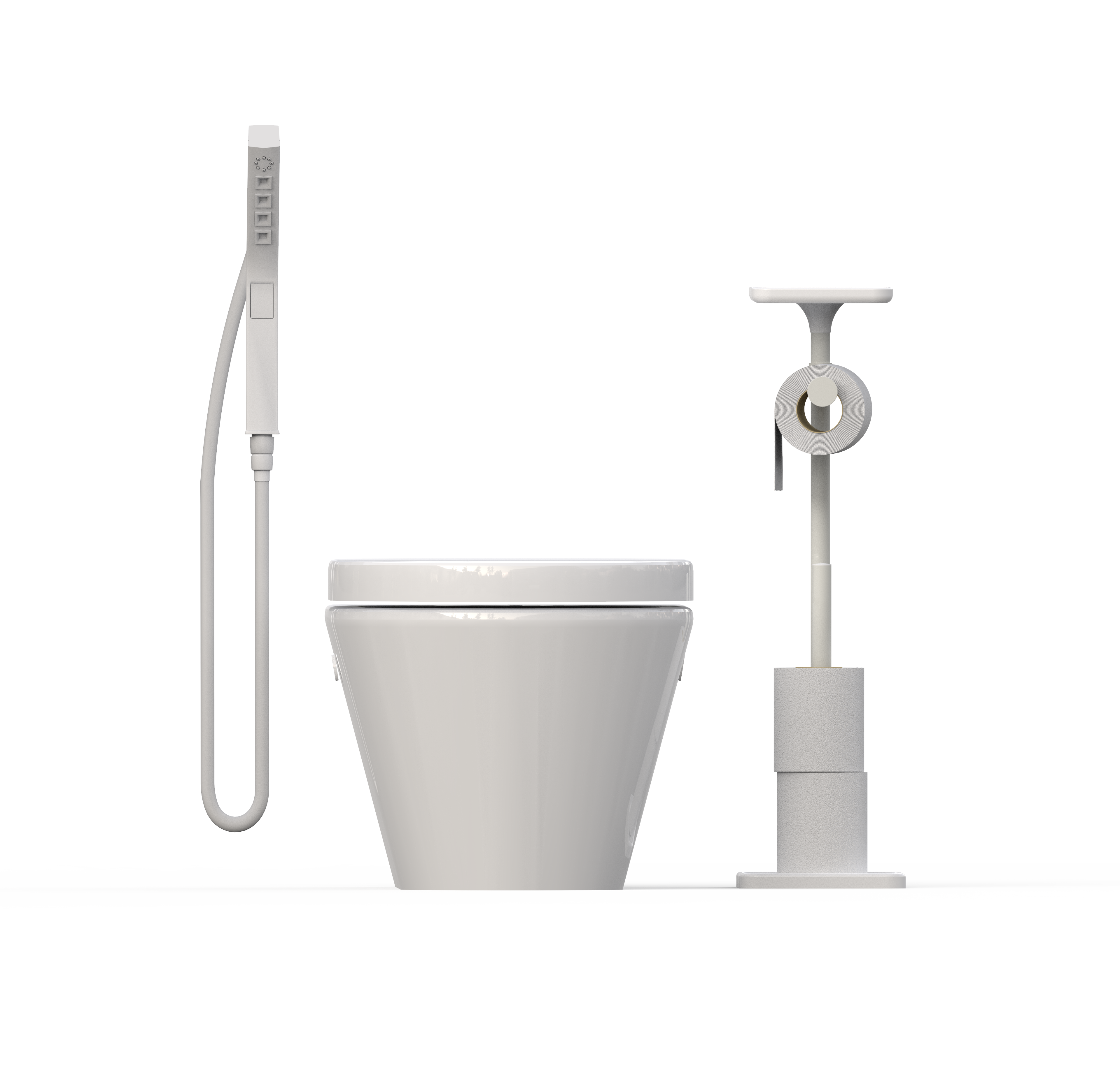 Tissue holder, multi-function rack，