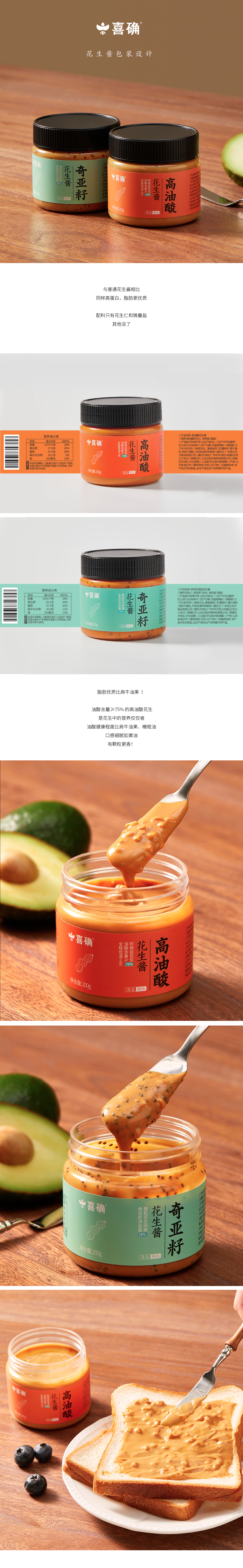 packing design，Peanut Butter，Food packaging design，