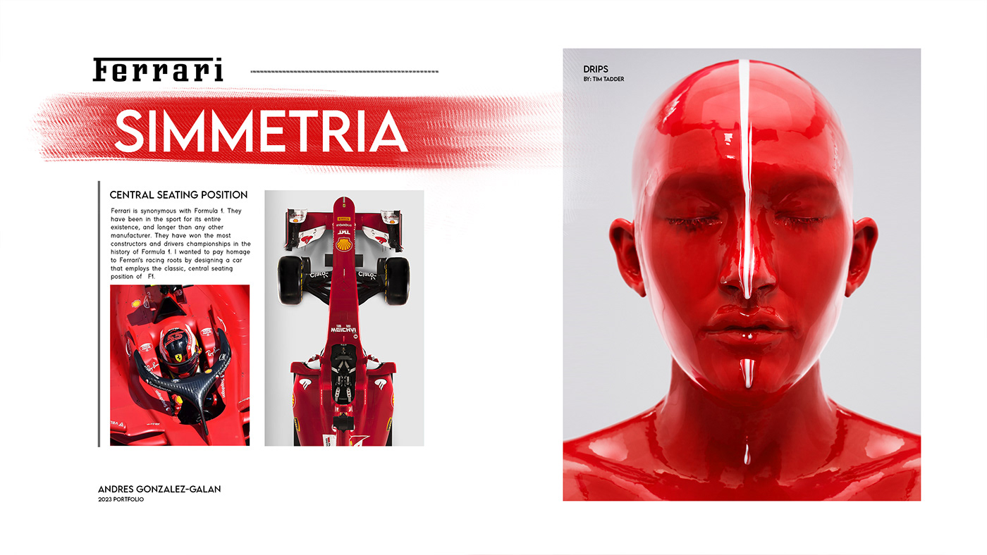 Ferrari，SIMMETRIA，Sports car，gules，