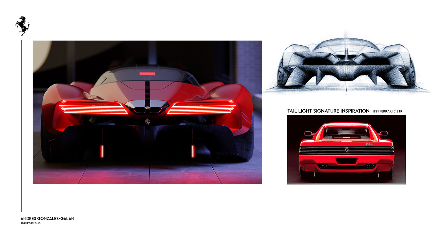 Ferrari，SIMMETRIA，Sports car，gules，