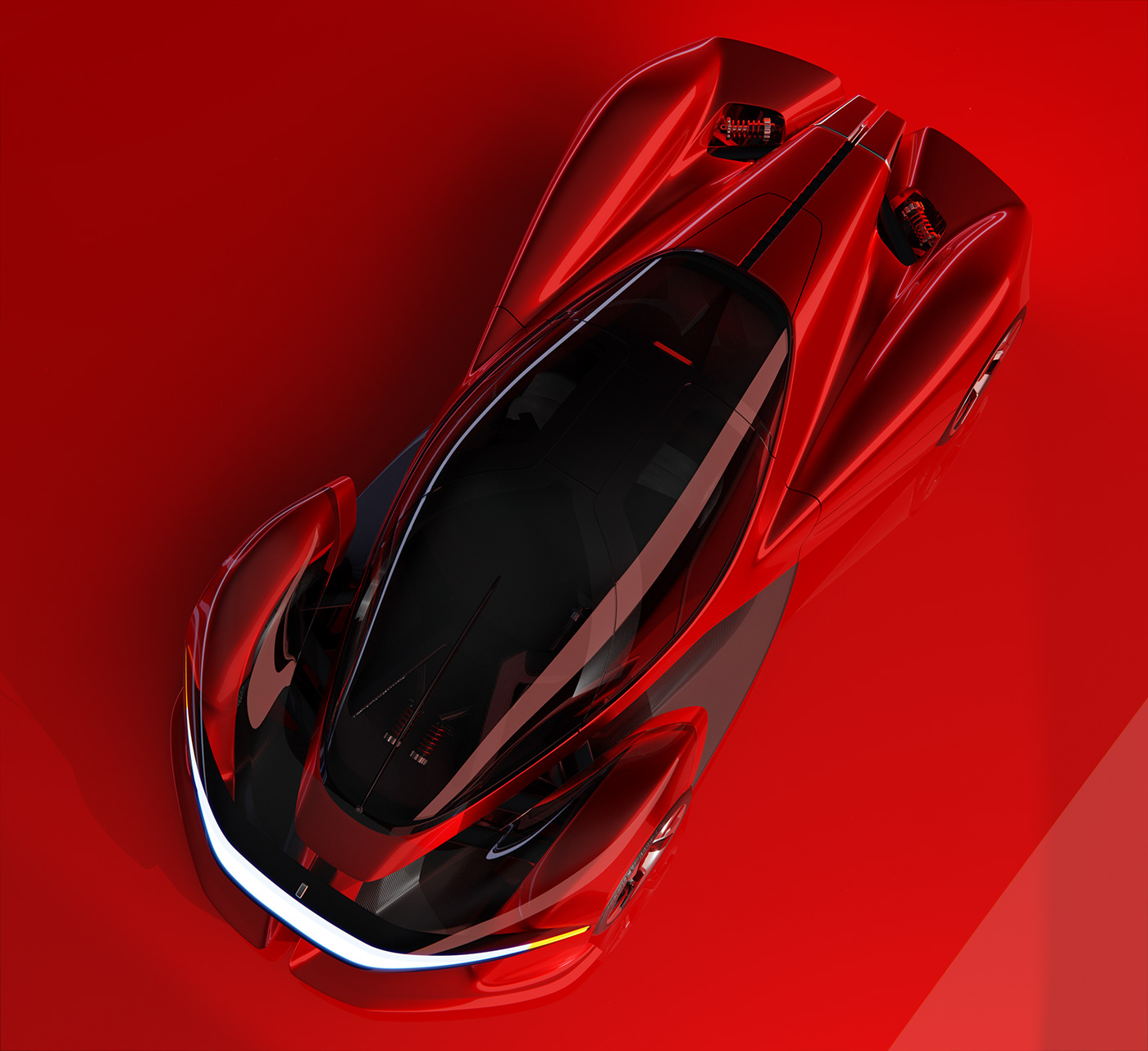 Ferrari，SIMMETRIA，Sports car，gules，