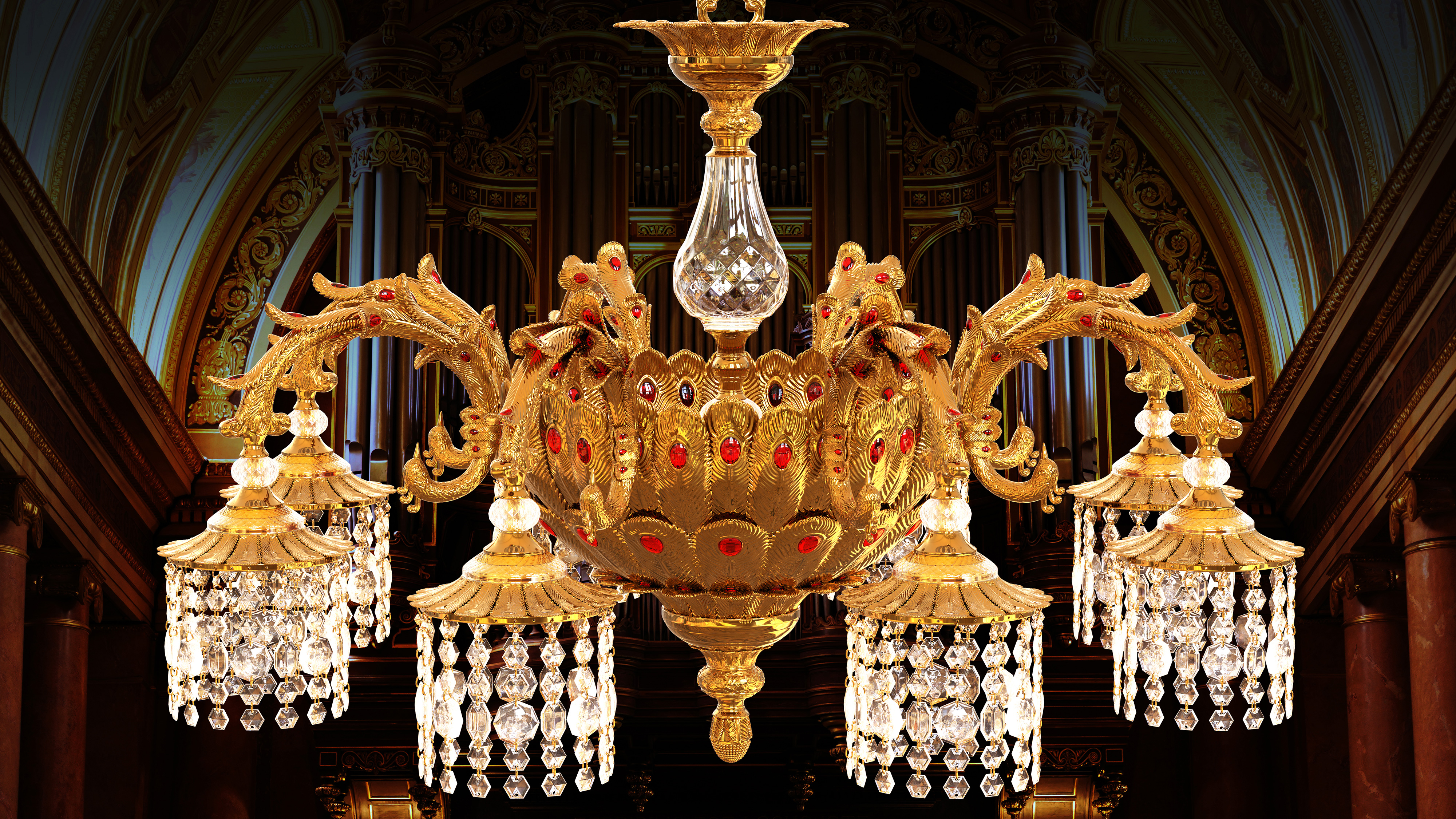 Lighting，lighting，a chandelier，Art，originality，Design，modeling，video，